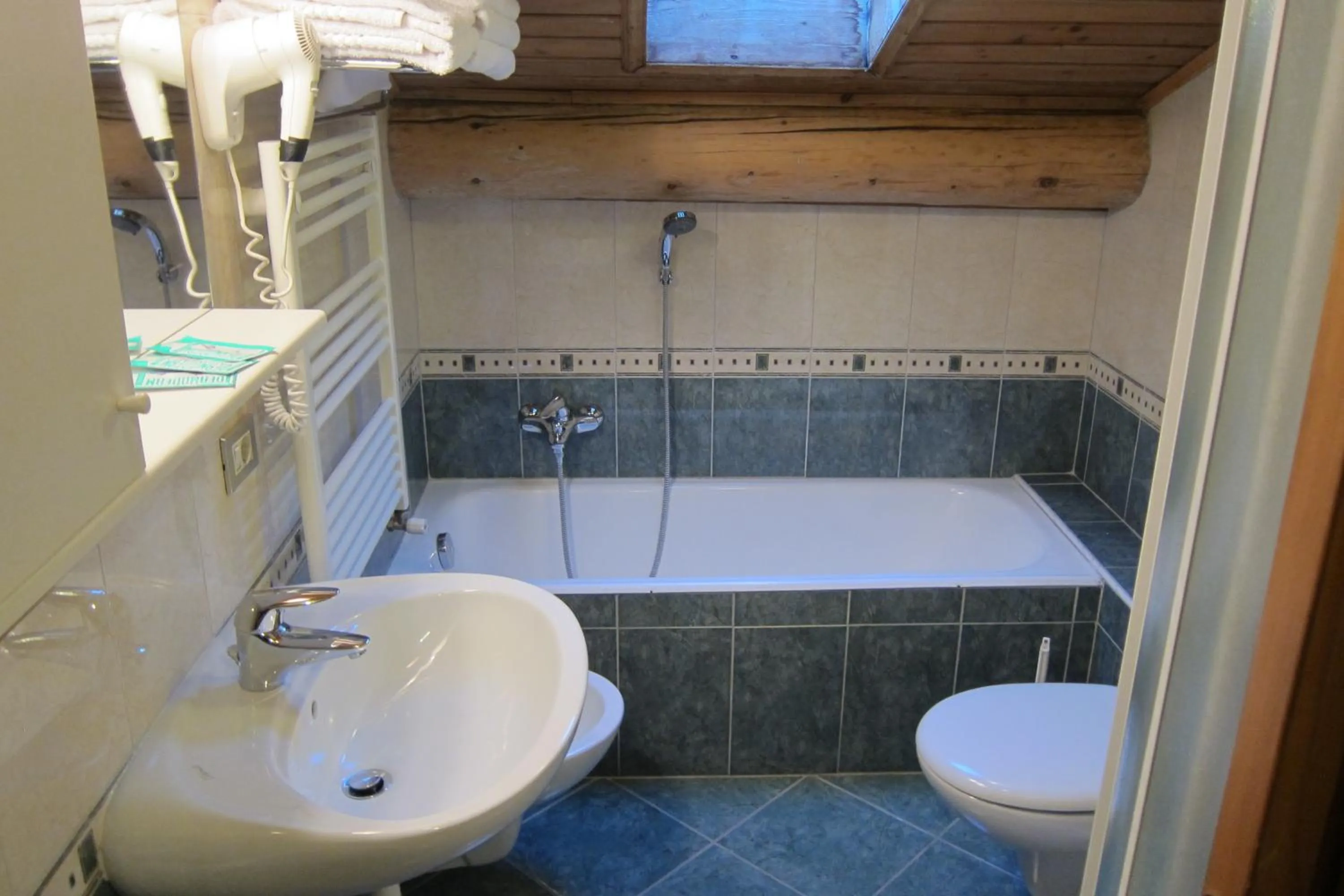 Bathroom in Chalet Del Sole per gruppi
