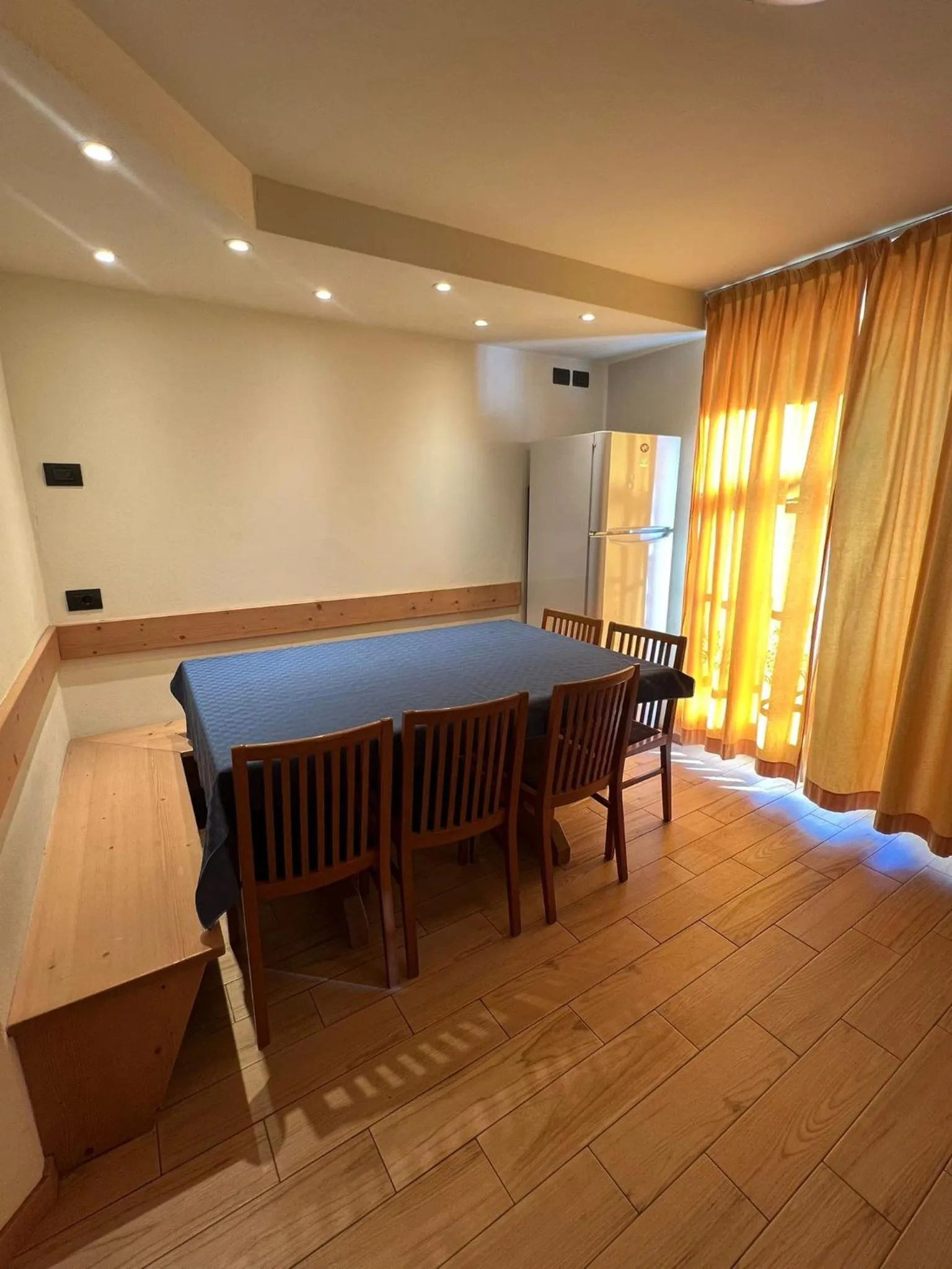 Dining area in Chalet Del Sole per gruppi