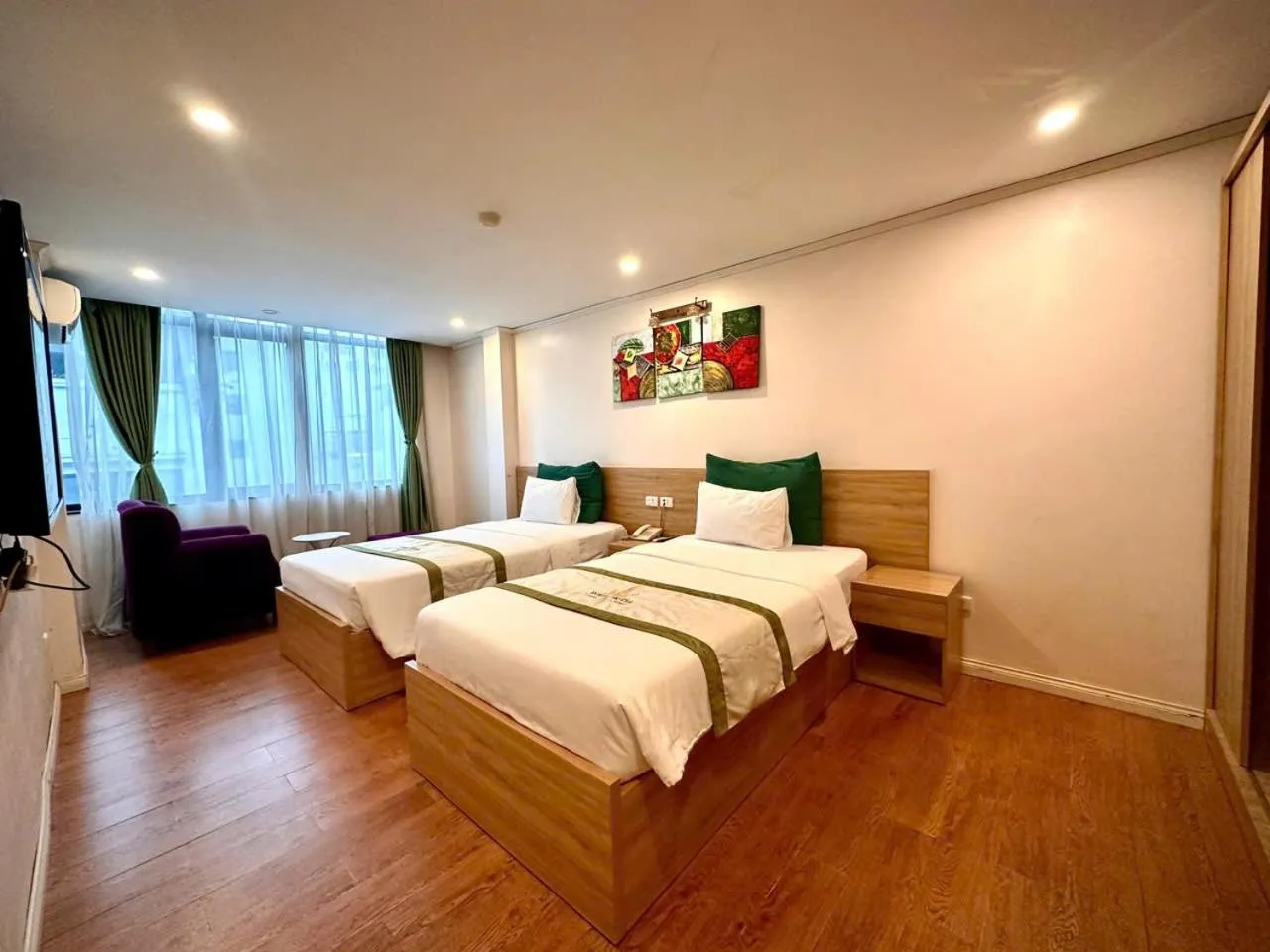 Bed in Royal Hotel Ha noi