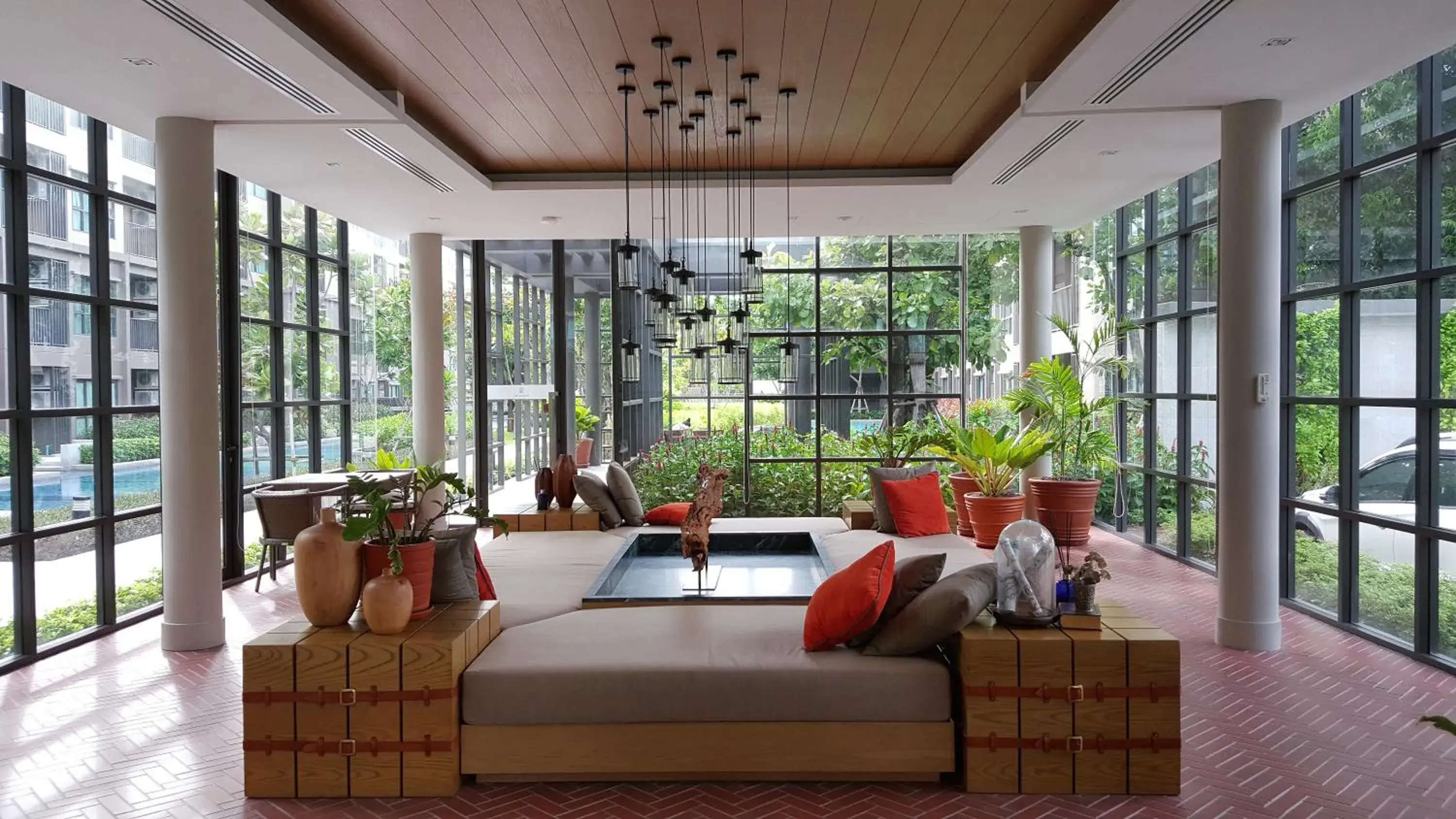 Lobby or reception in Rain Cha-am by Obbset Lobby or reception in Rain Cha-am by Obbset