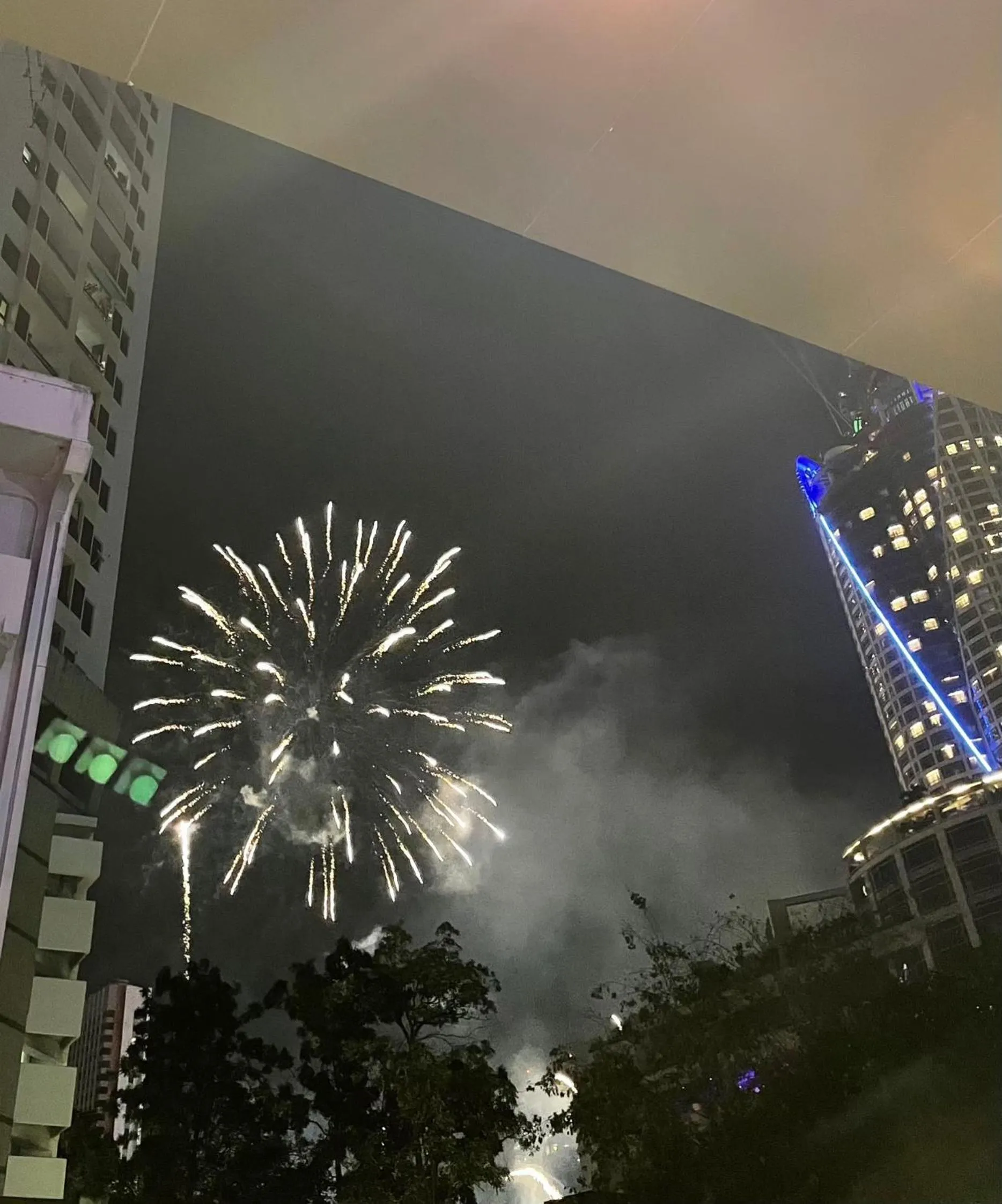 City view in Sovereign Group Hotel at Pratunam