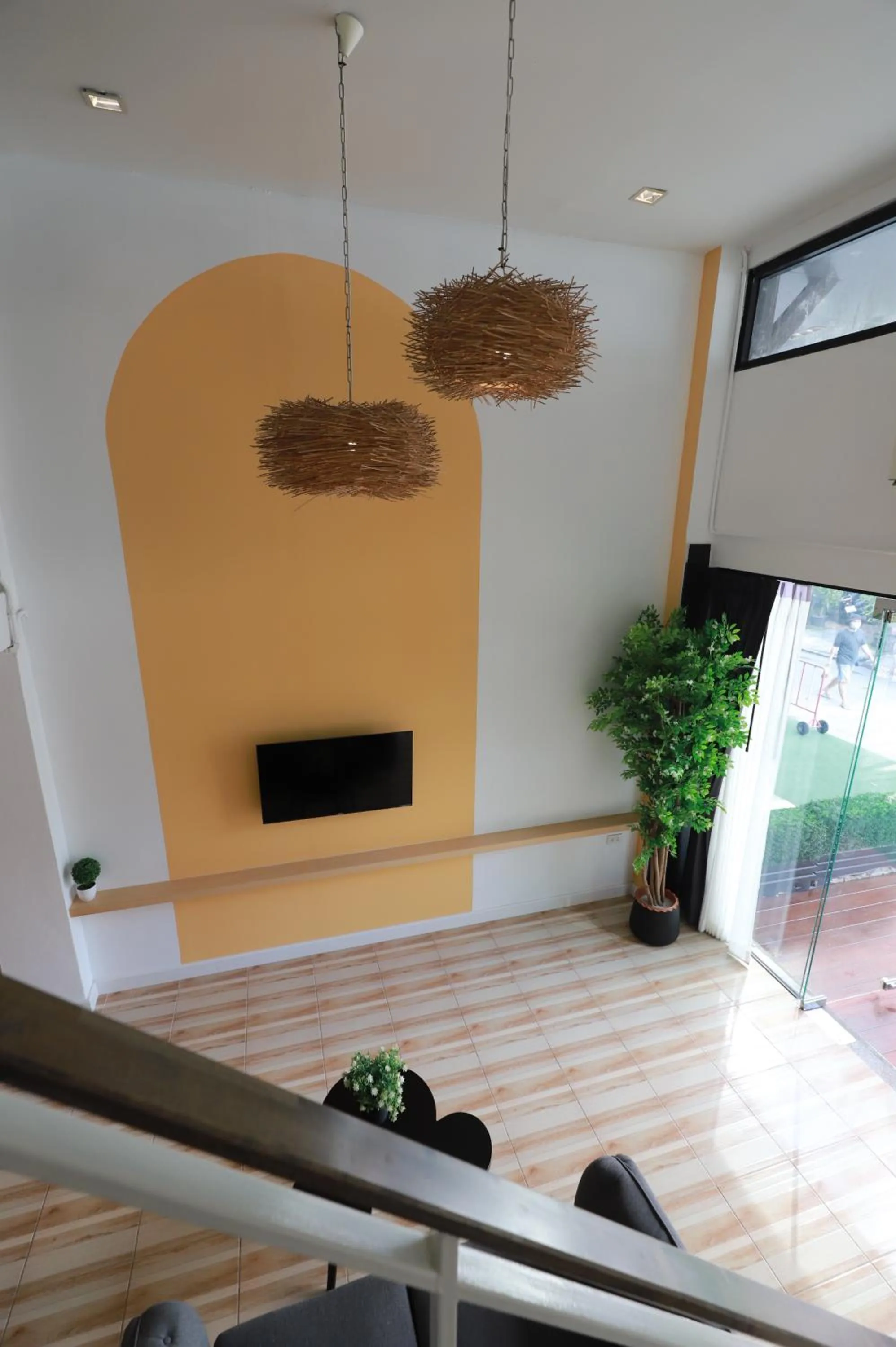 Living room in Sovereign Group Hotel at Pratunam