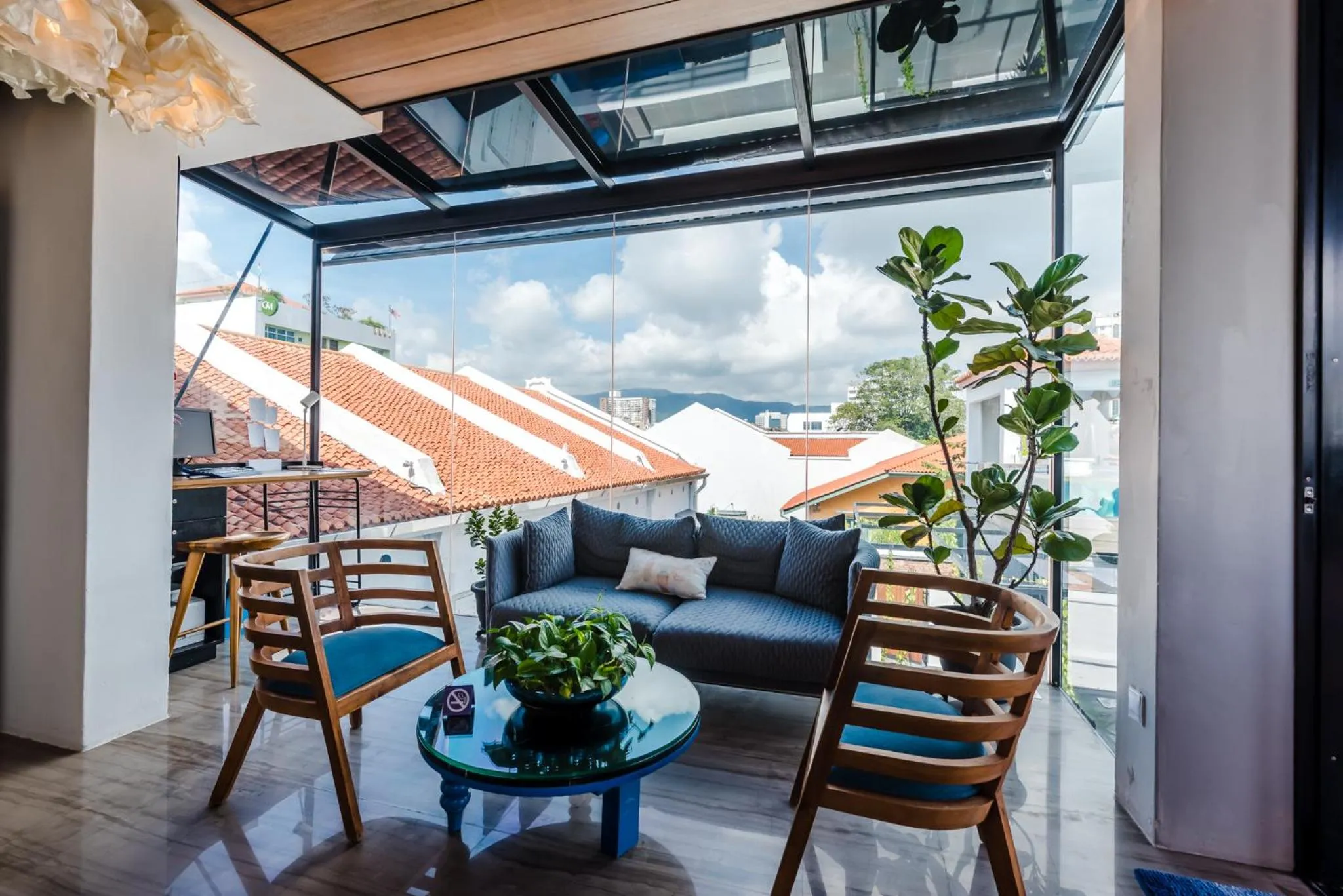 Lobby or reception in Tien Hotel Georgetown