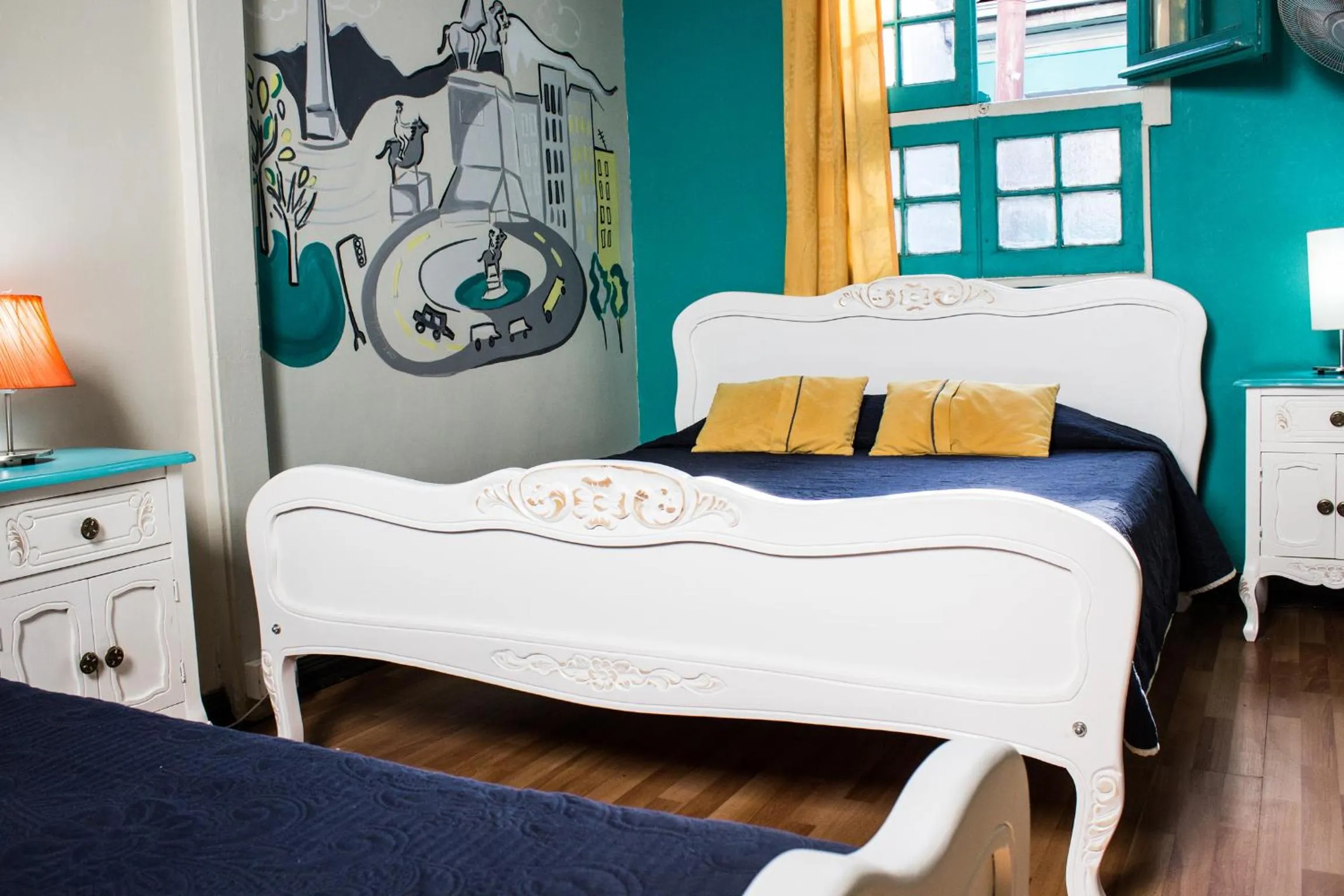 Bed in Hostal Forestal