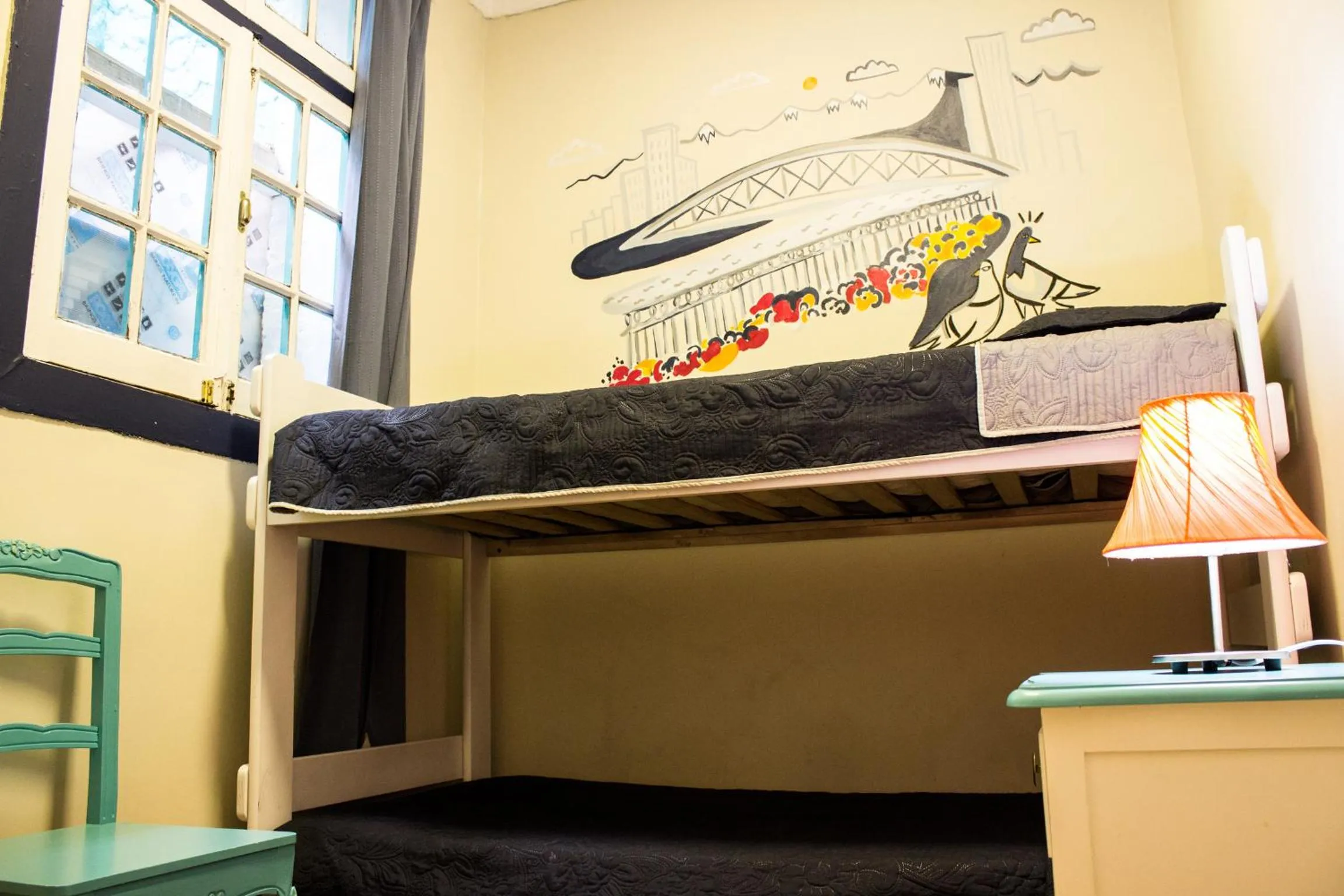 bunk bed in Hostal Forestal