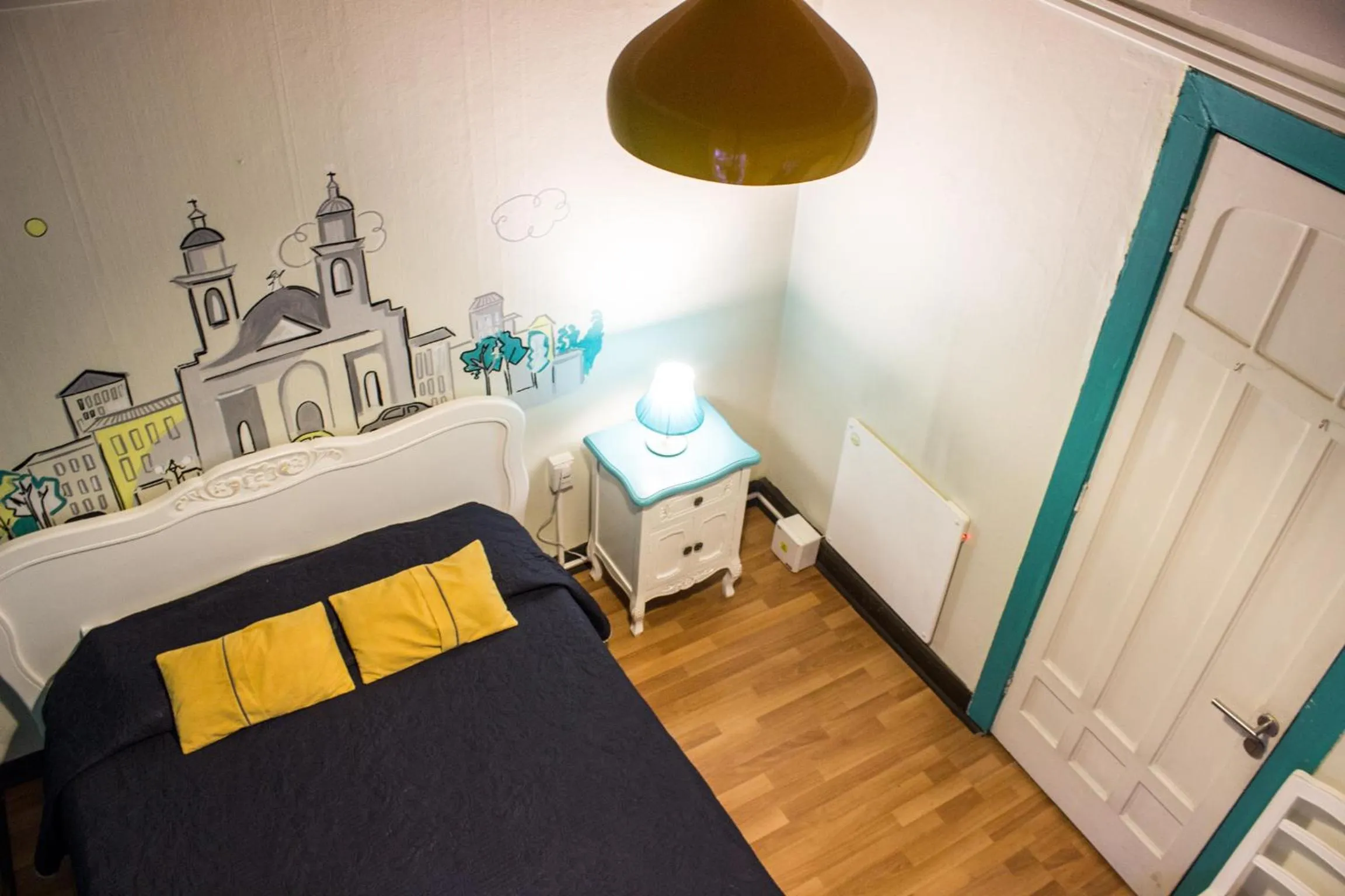 Bed in Hostal Forestal