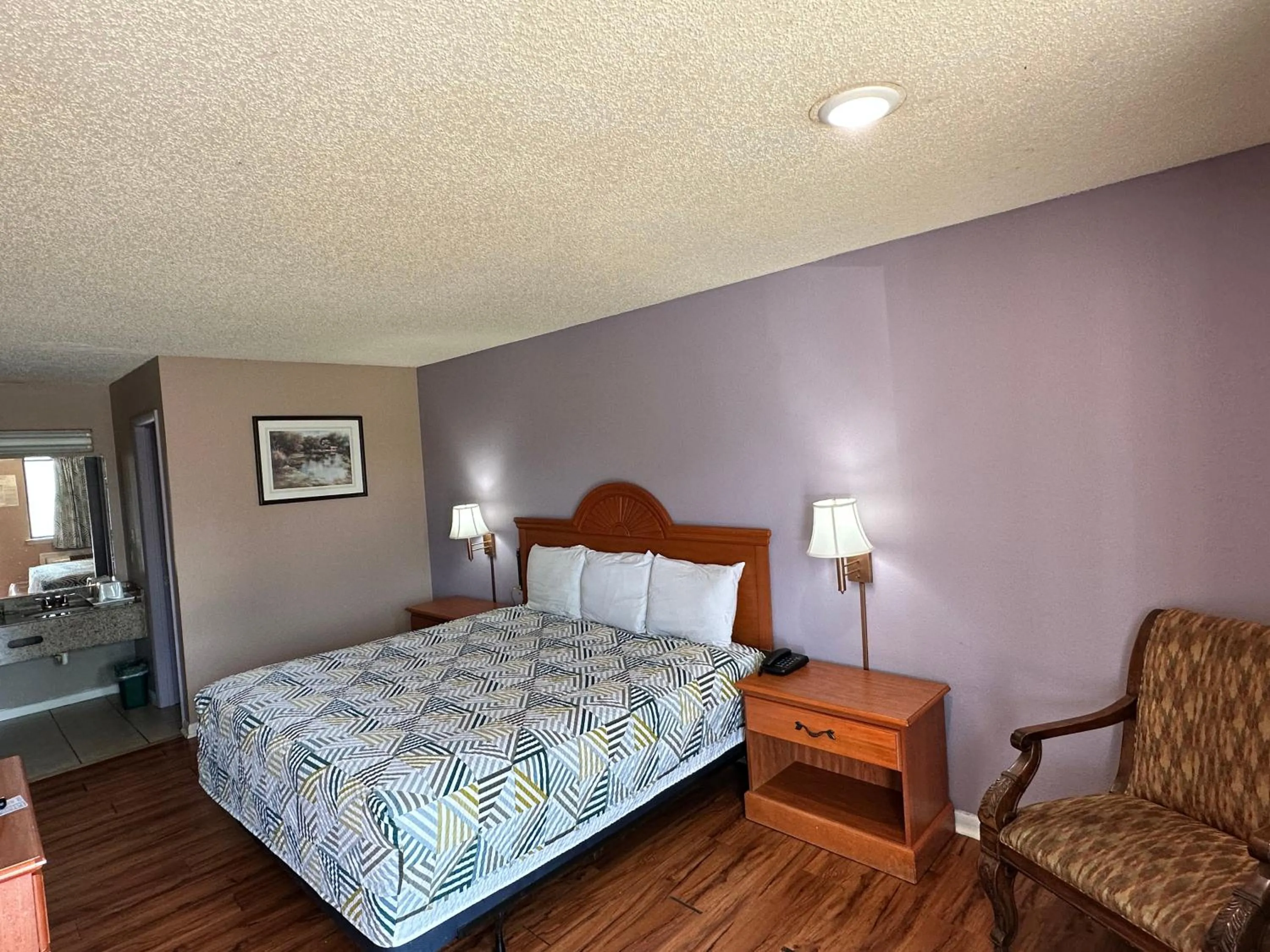 Bed in Motor Inns Of America