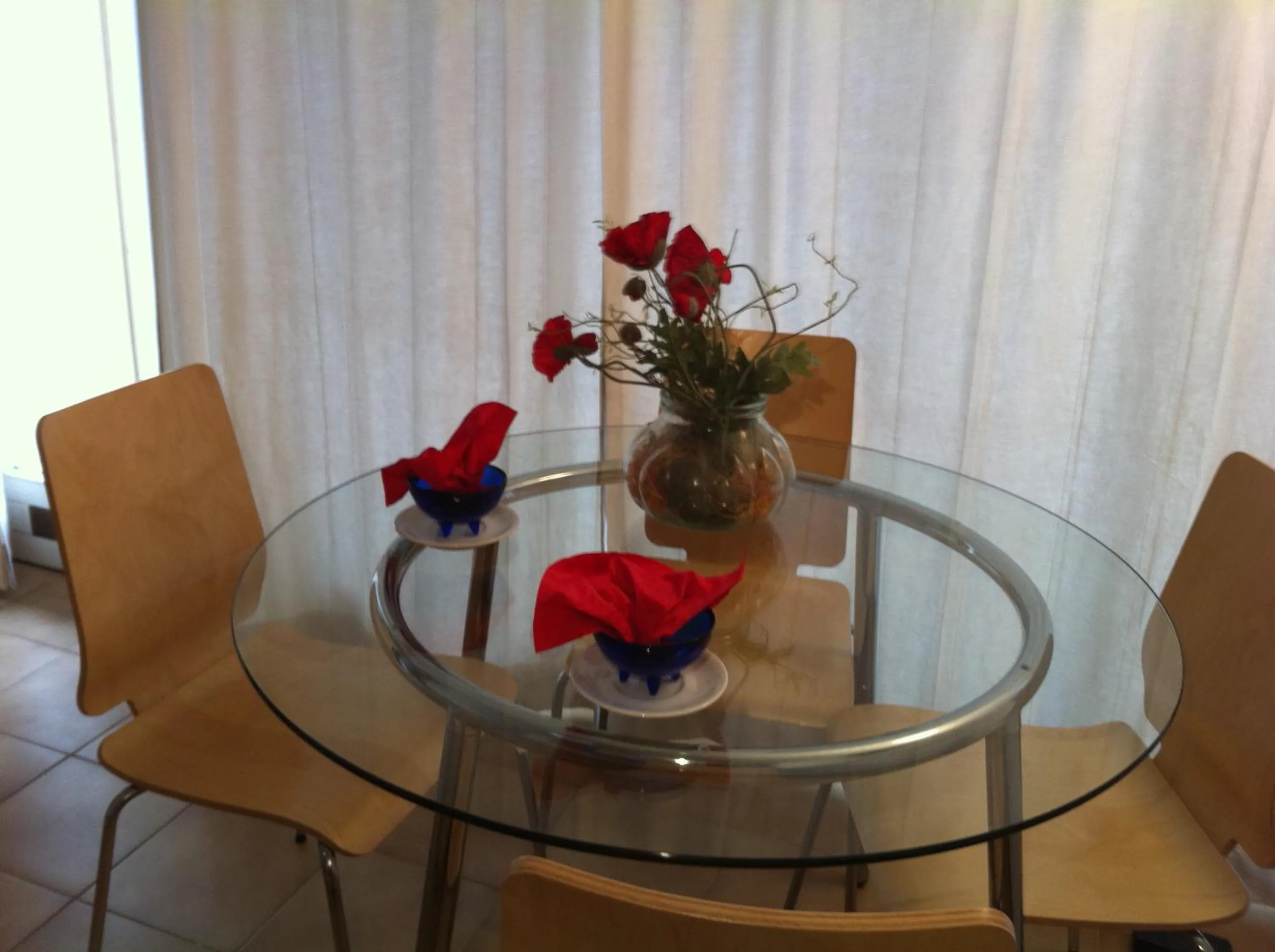 Dining area in Residence Geranio