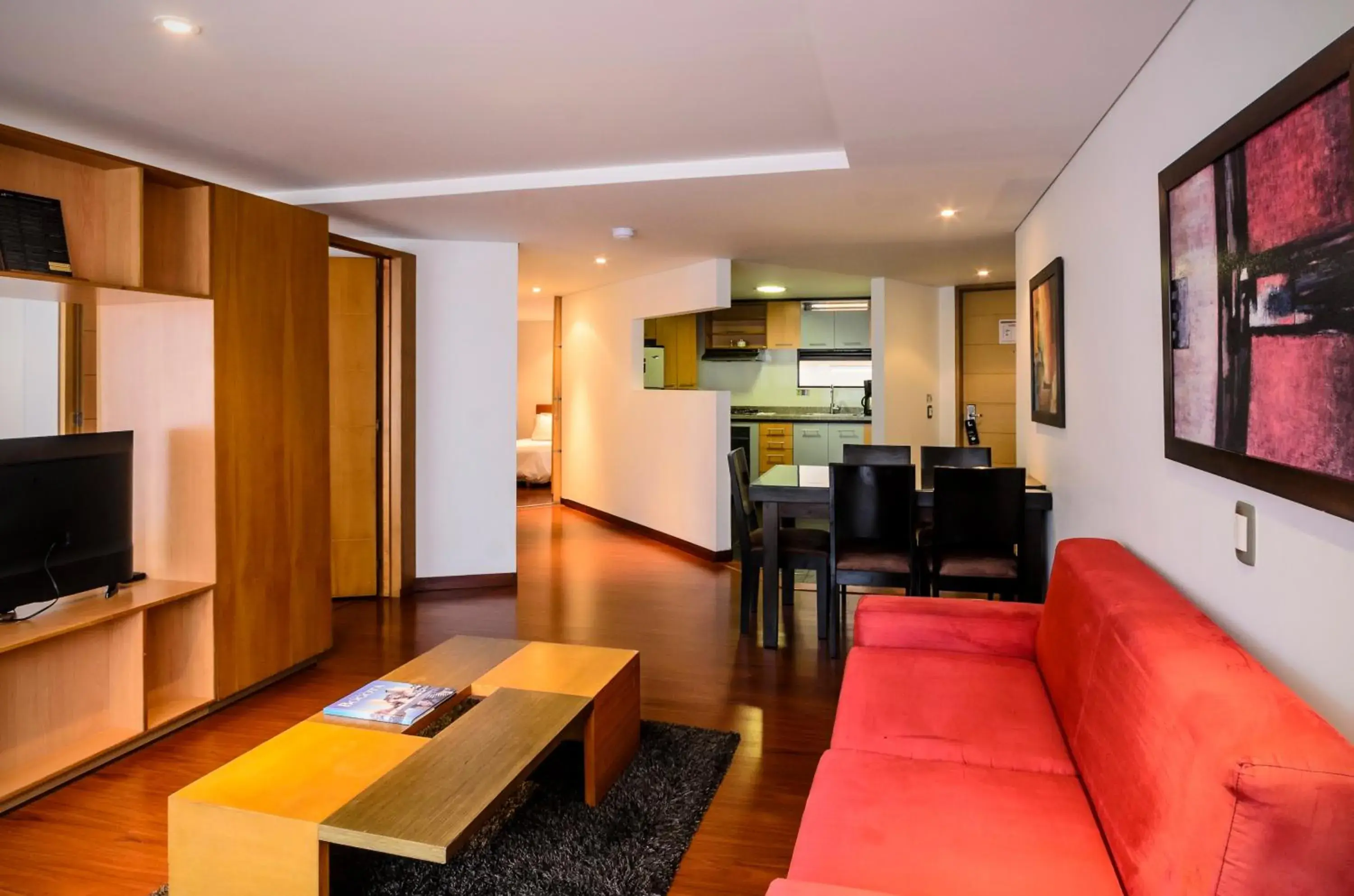 Living room in Travelers Obelisco Apartamentos Living room in Travelers Obelisco Apartamentos