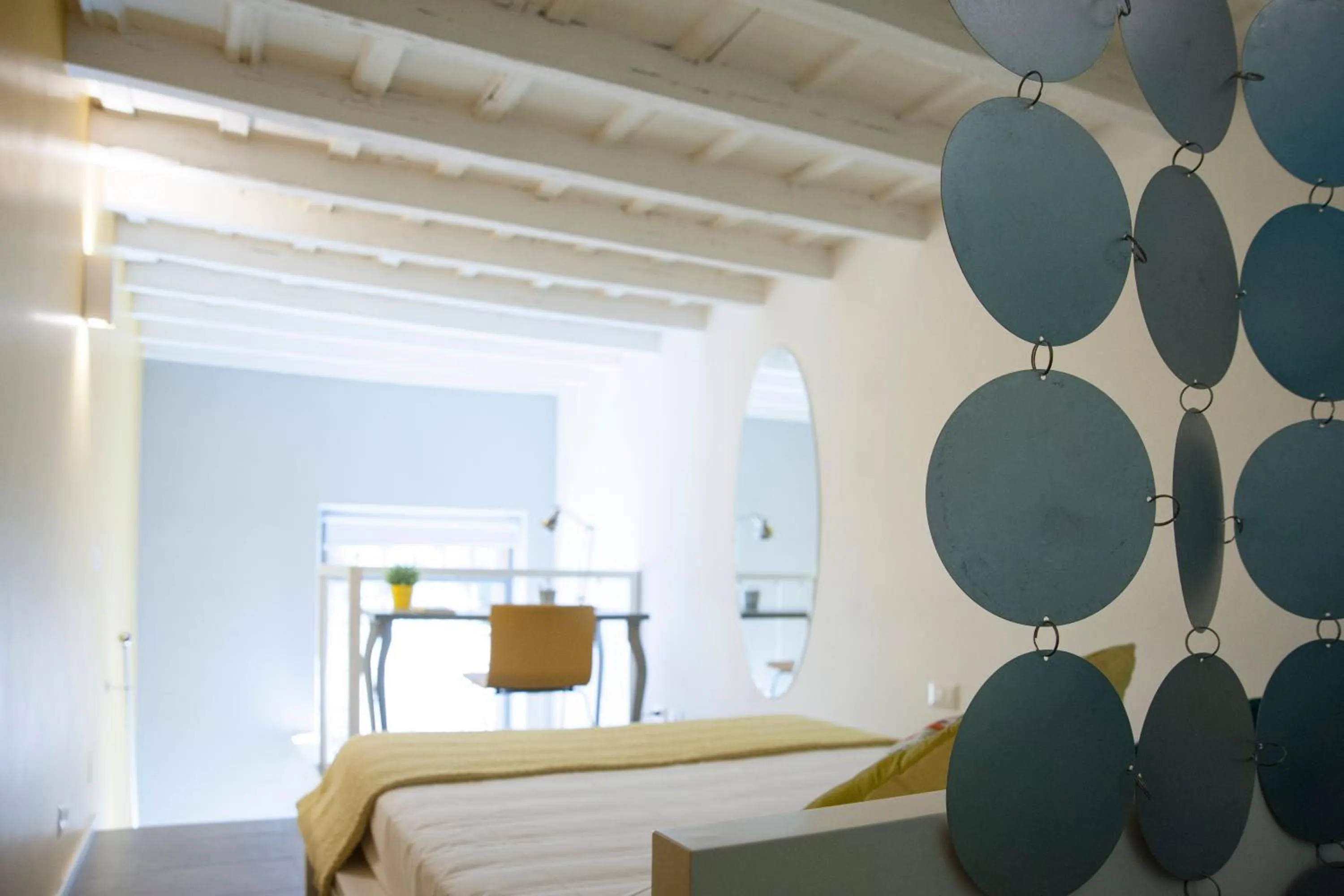 Bed in Secret Rhome Loft