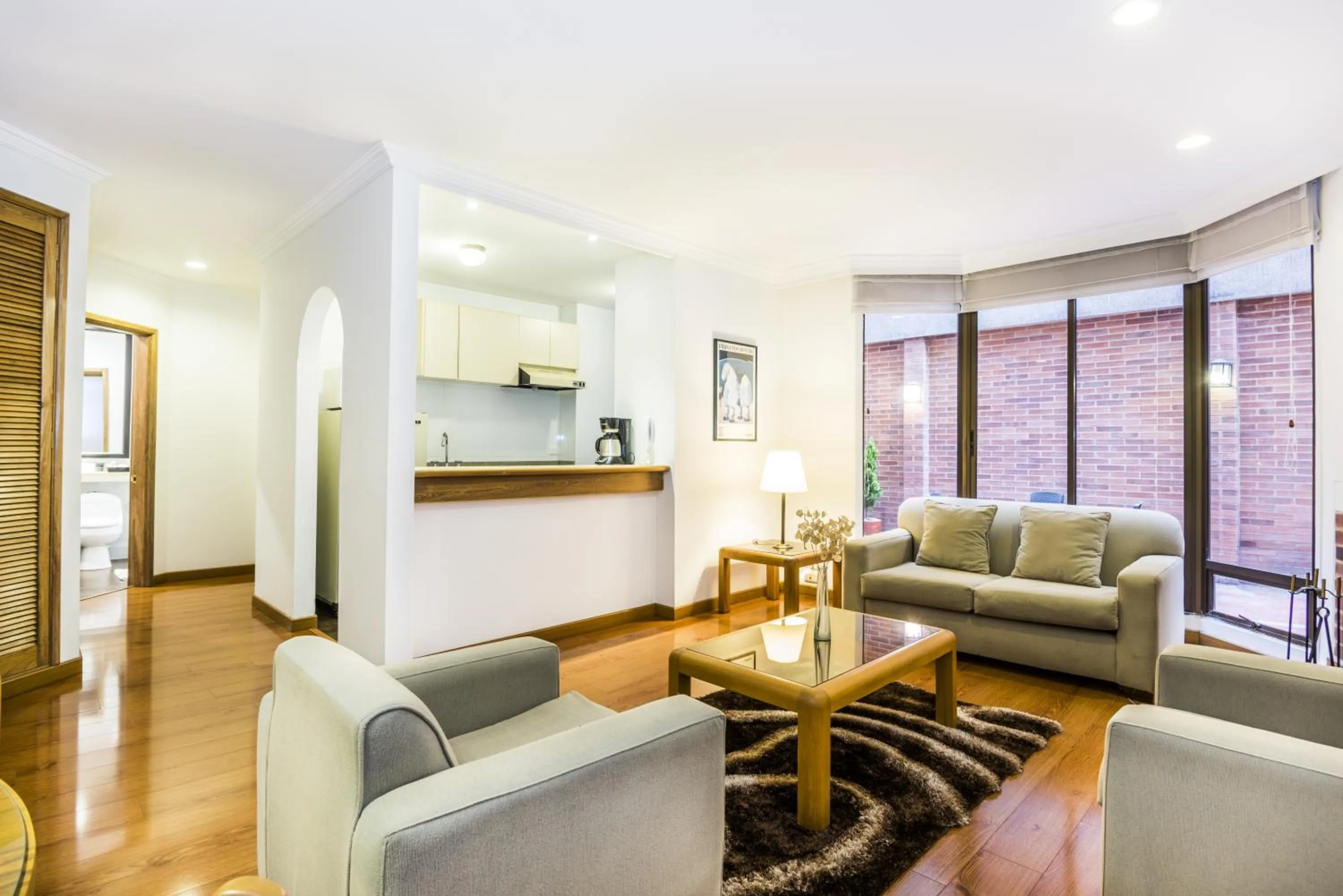 Seating area in Travelers Fontana Plaza