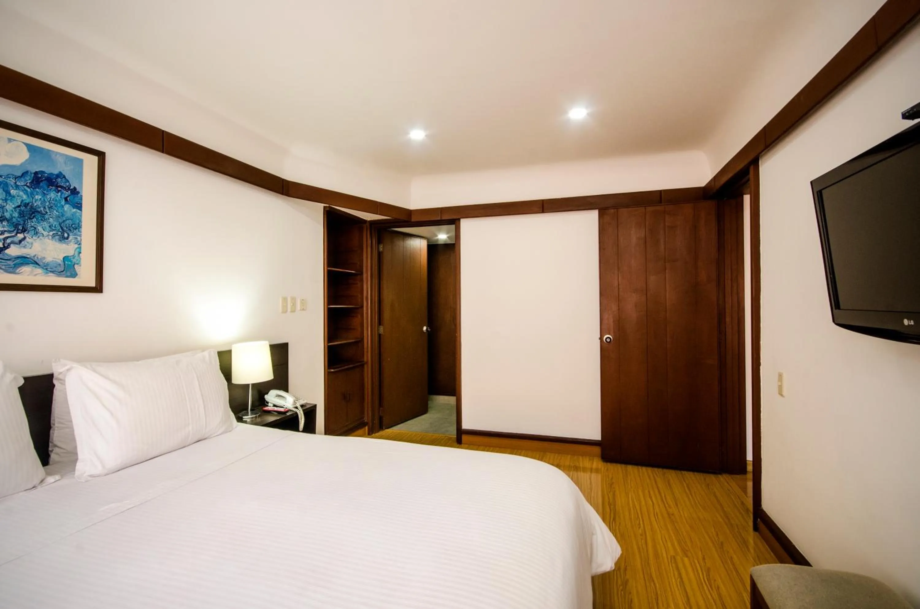 Bedroom, Bed in Travelers Condominio Plenitud