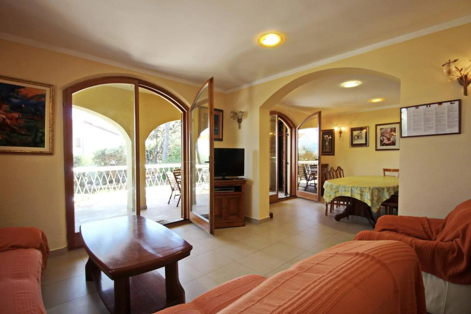 Living room in Apartments Mrkus