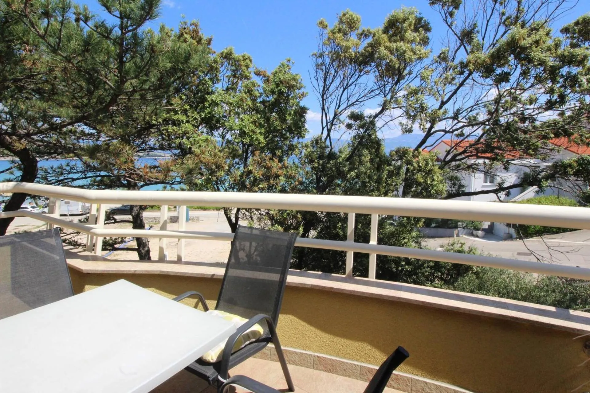 Balcony/Terrace in Apartments Mrkus