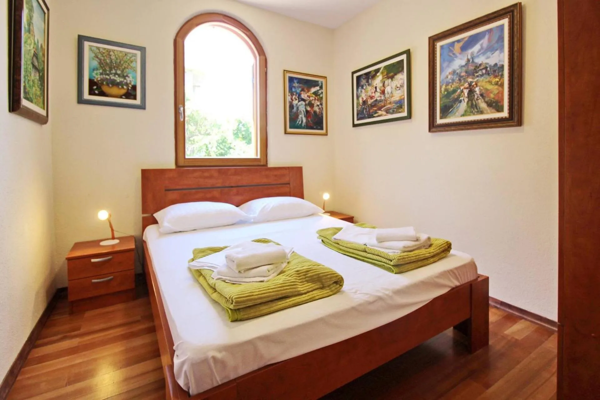 Bed in Apartments Mrkus