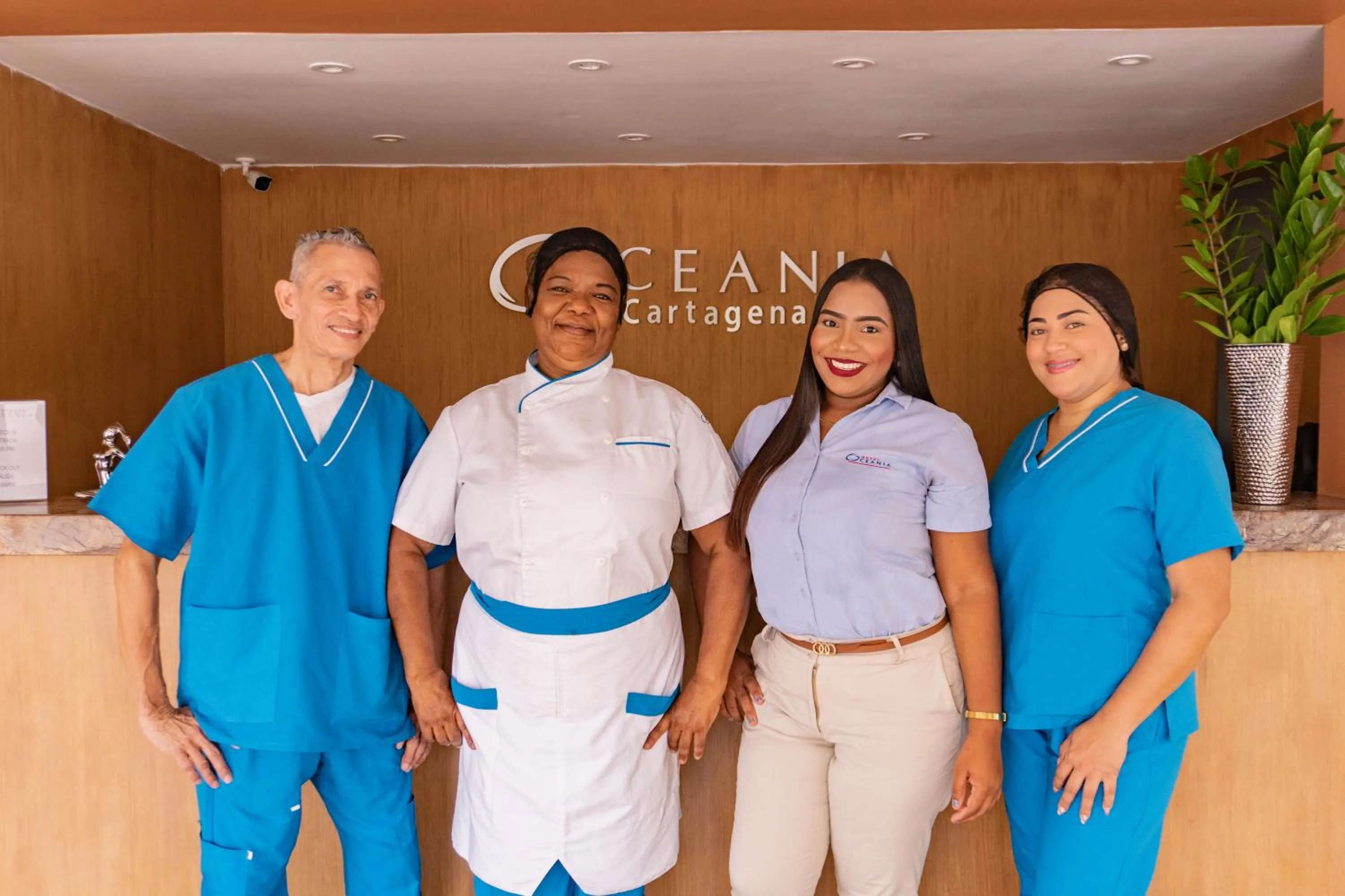 Property building in Hotel Oceania Cartagena