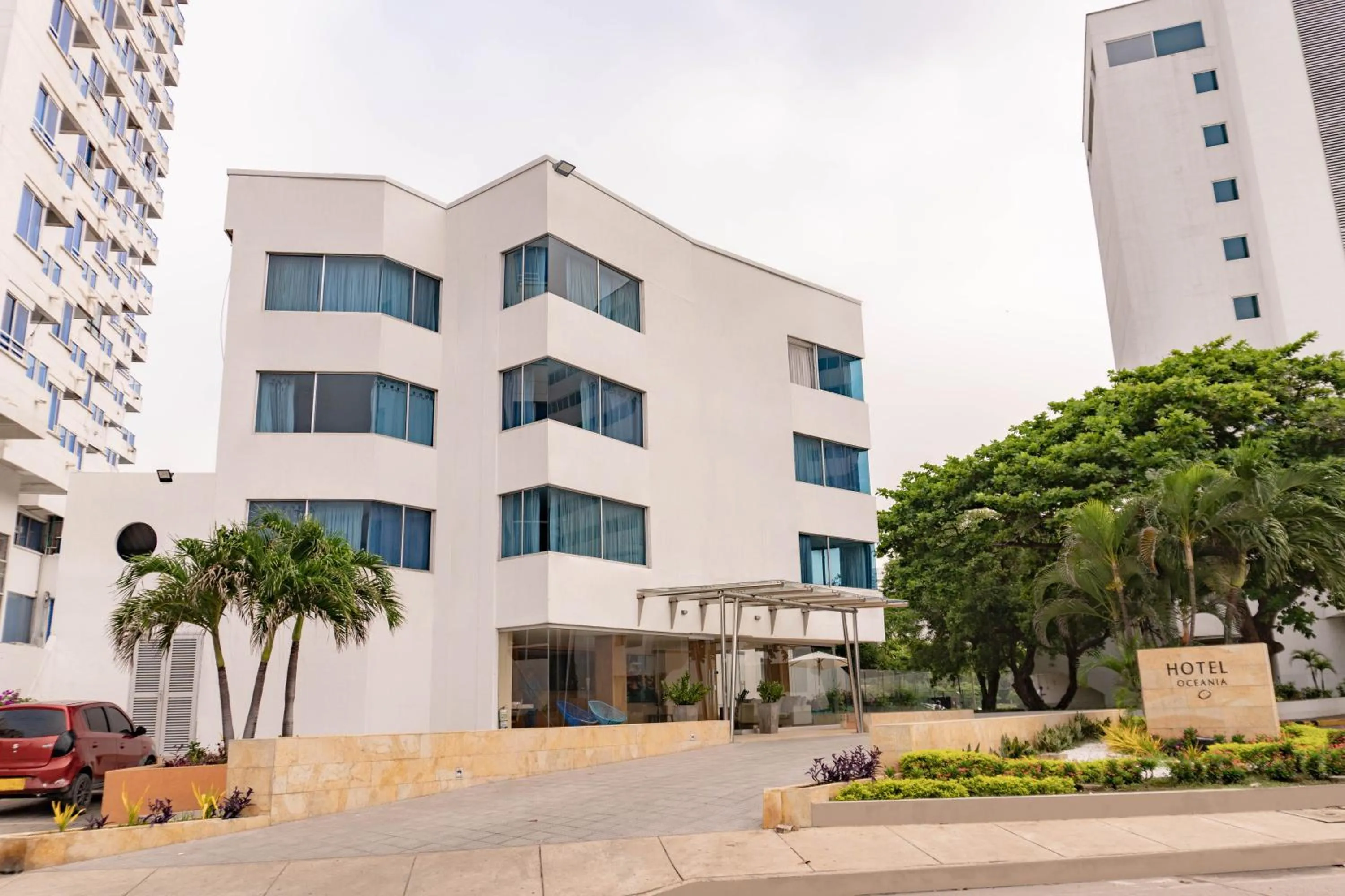 Property building in Hotel Oceania Cartagena