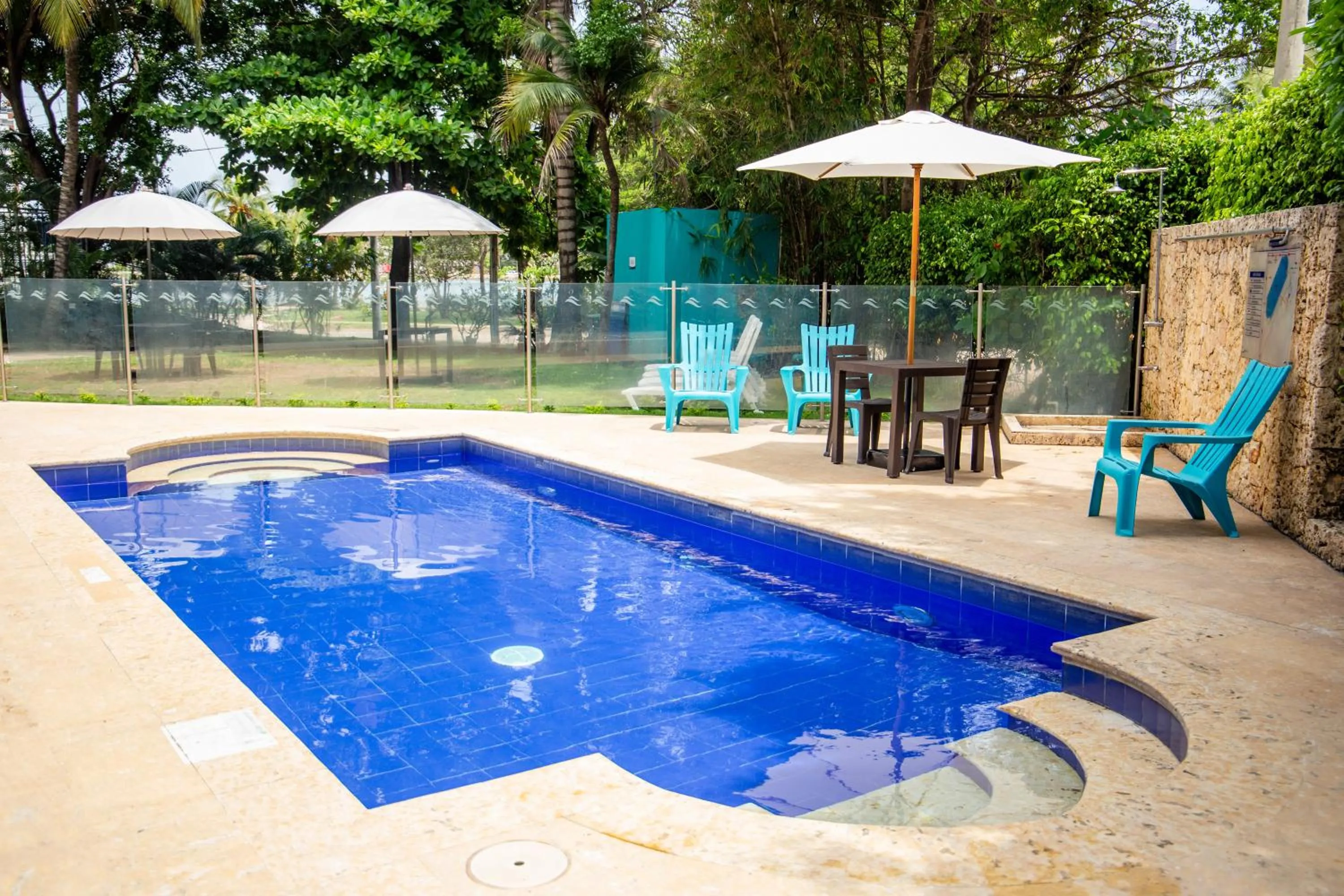 Garden in Hotel Oceania Cartagena
