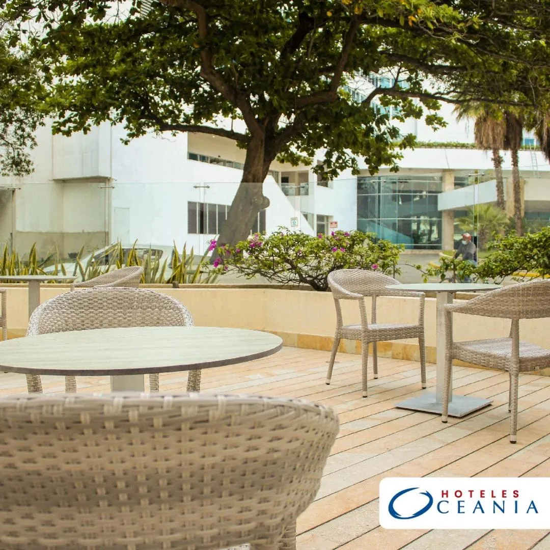 Balcony/Terrace in Hotel Oceania Cartagena