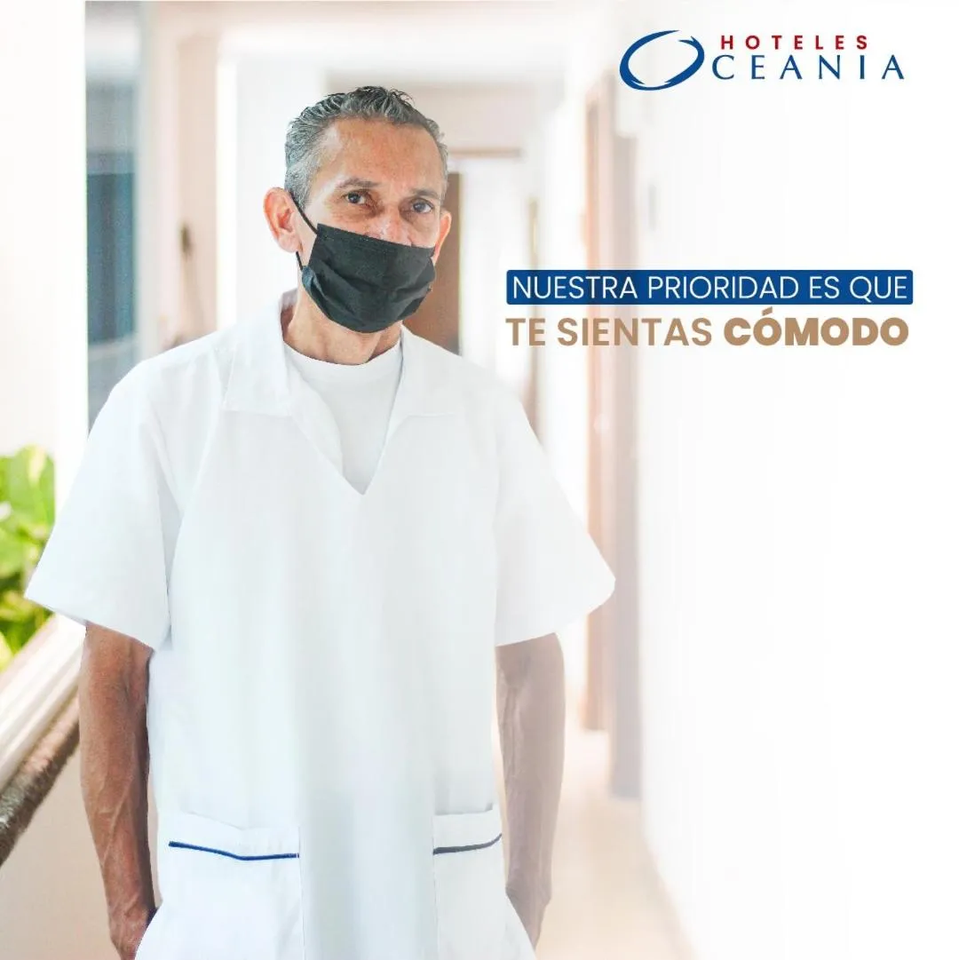 Staff in Hotel Oceania Cartagena