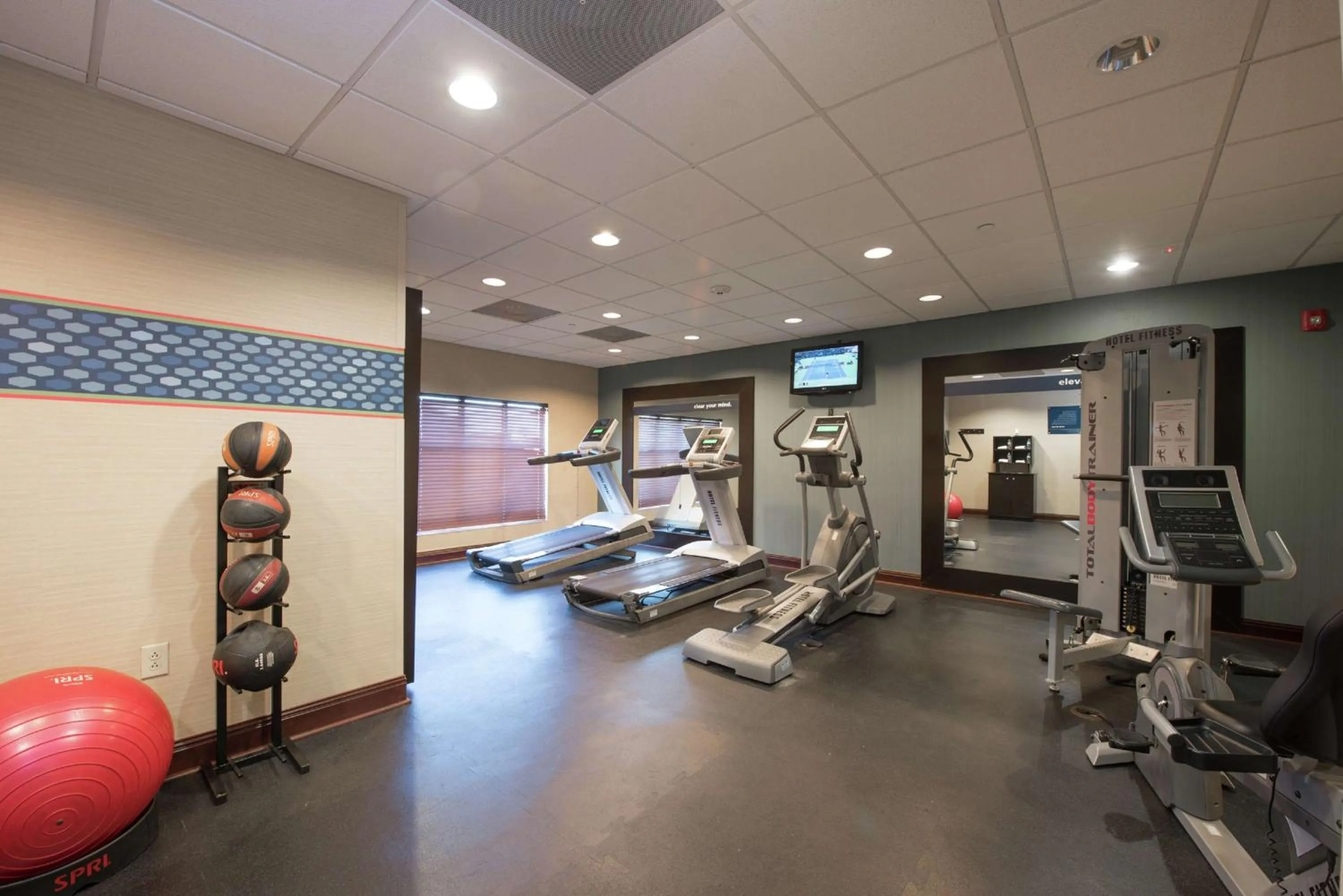 Fitness centre/facilities in Hampton Inn Yazoo City