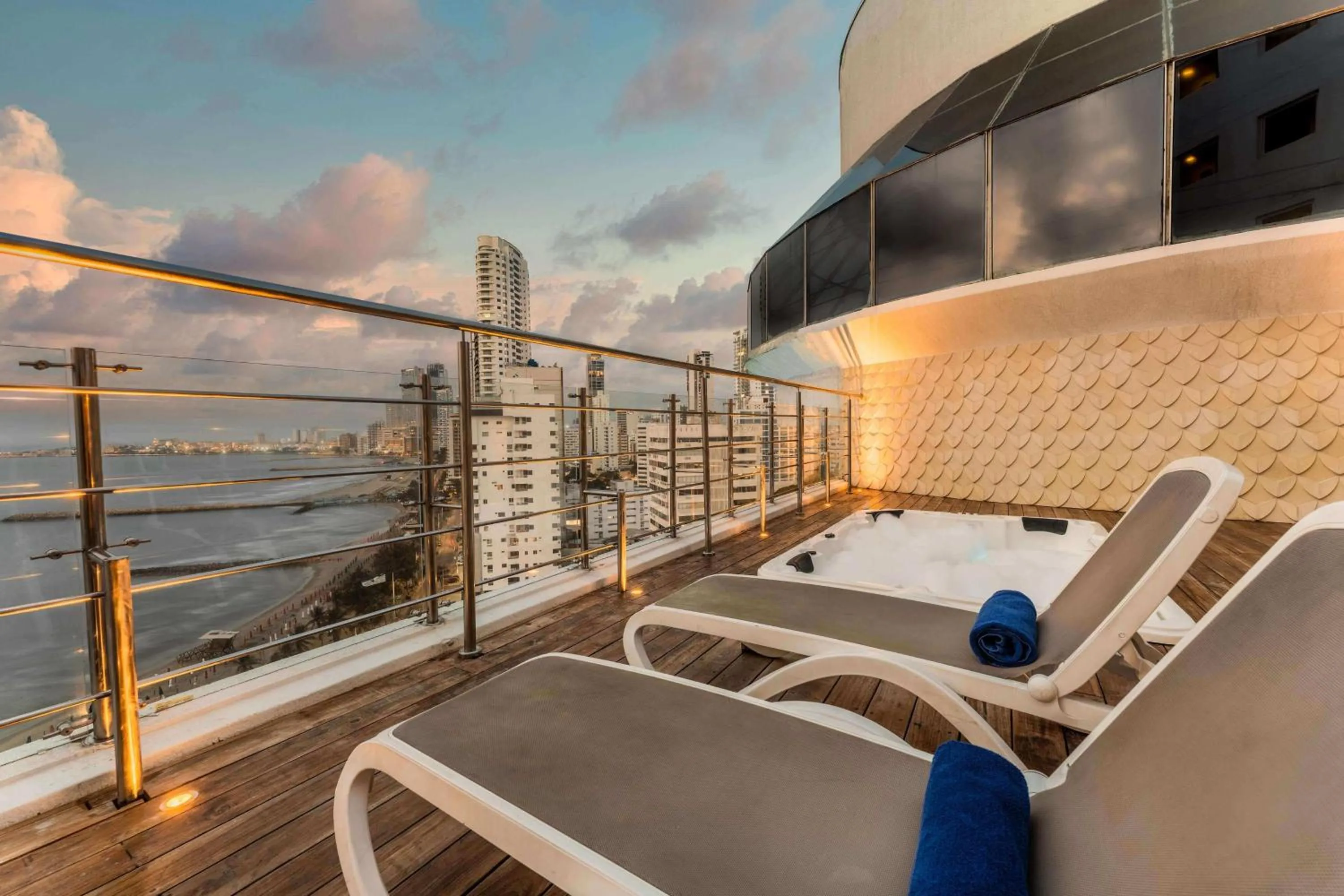 View (from property/room) in Hotel Almirante Cartagena Colombia