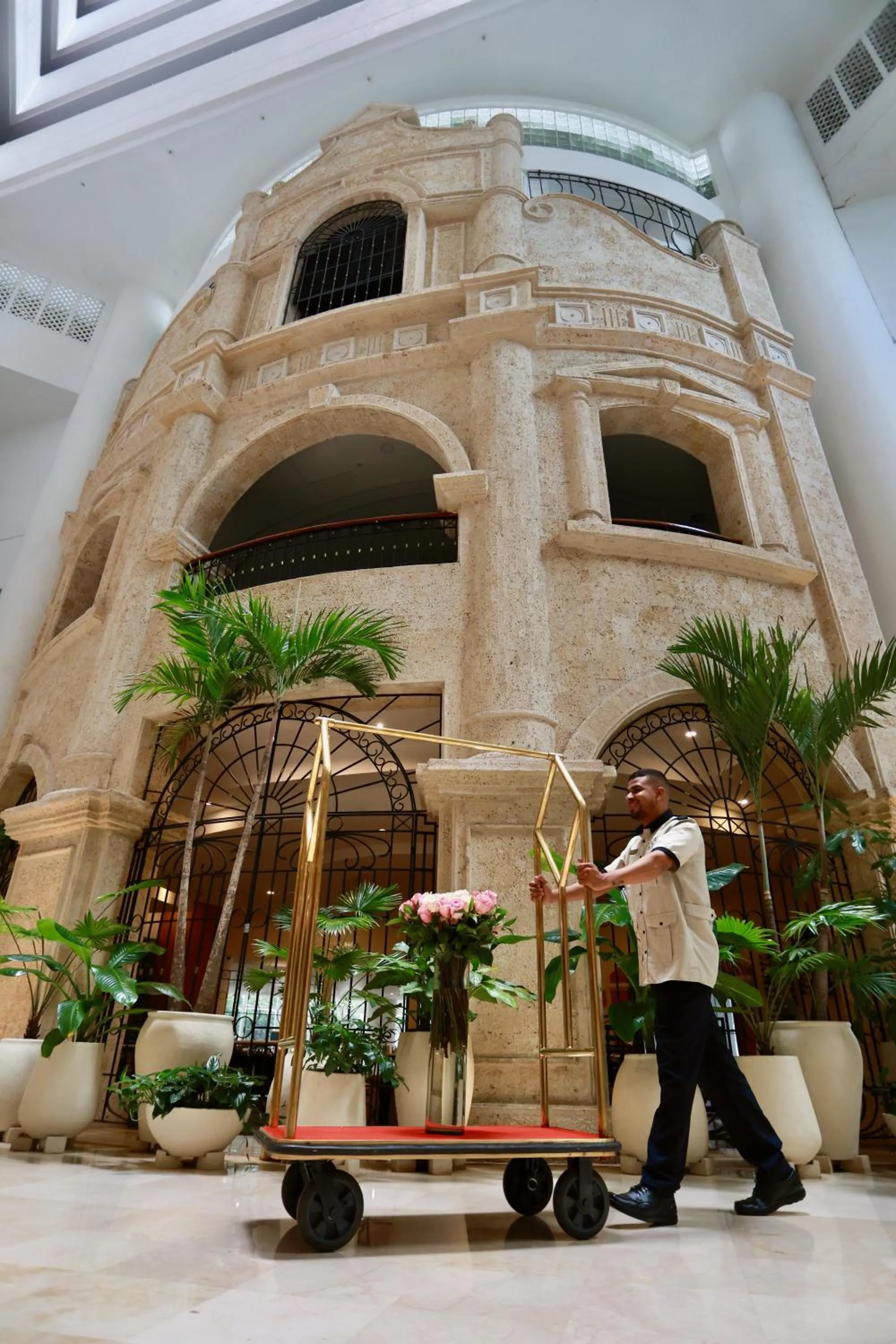 Property building in Hotel Almirante Cartagena Colombia