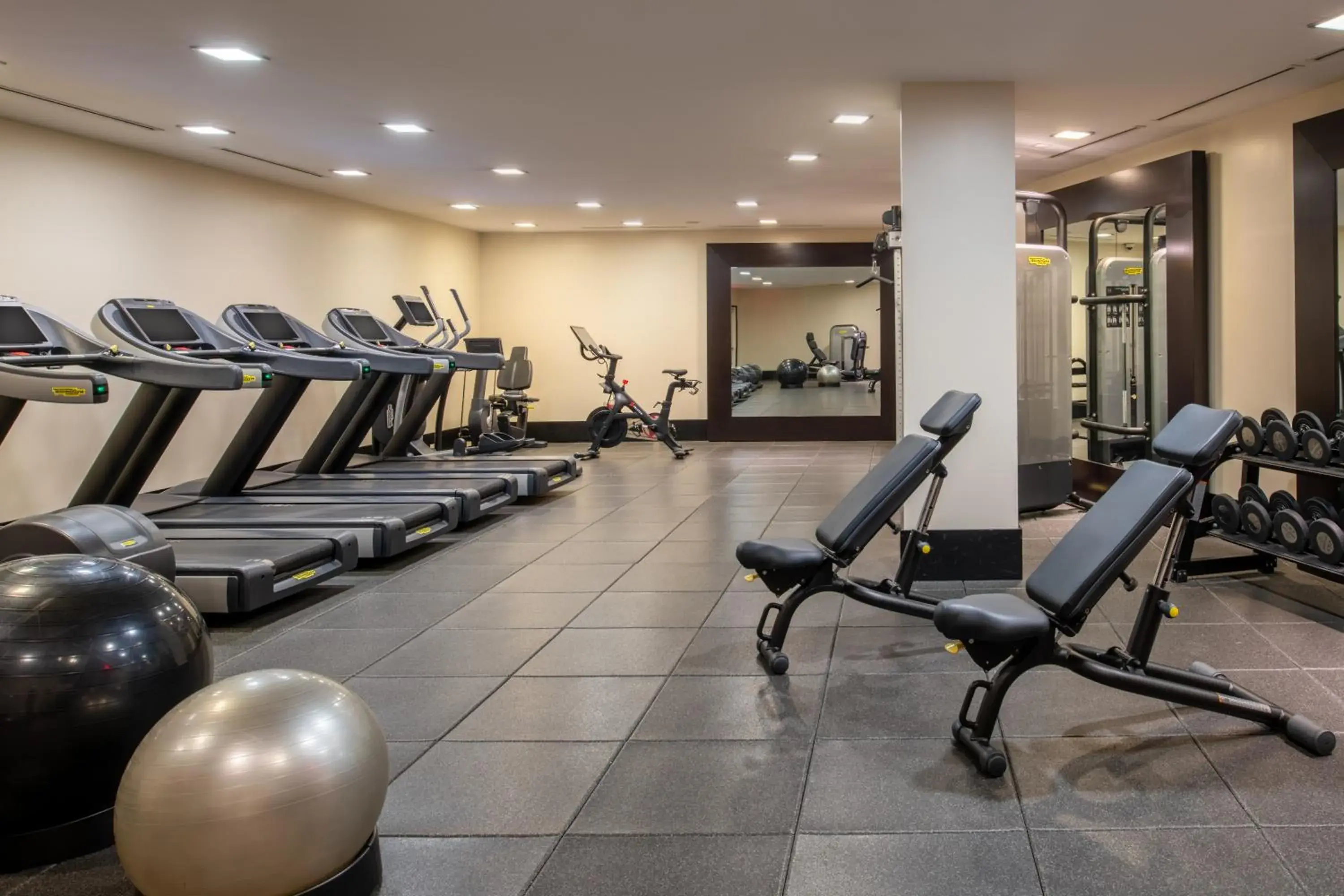 Fitness centre/facilities in The Roosevelt Hotel New Orleans - Waldorf Astoria Hotels & Resorts Fitness centre/facilities in The Roosevelt Hotel New Orleans - Waldorf Astoria Hotels & Resorts