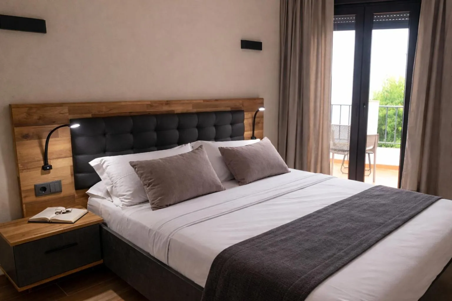 Bed in NerjaRooms