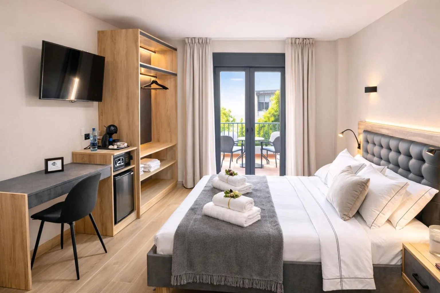 Bed in NerjaRooms