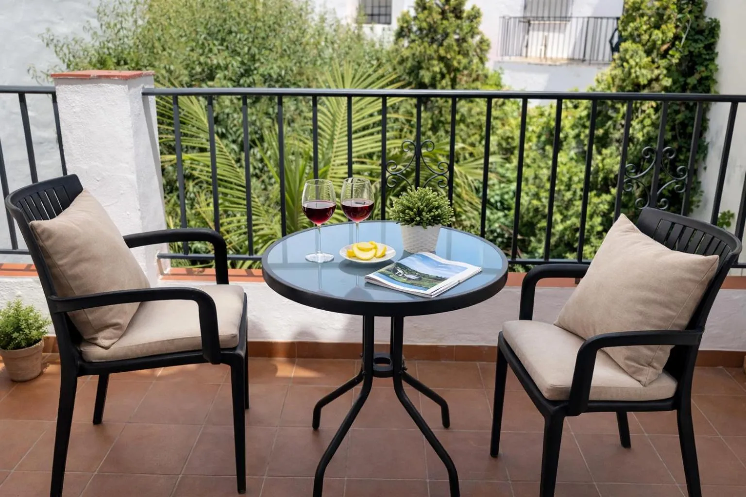 Balcony/Terrace in NerjaRooms