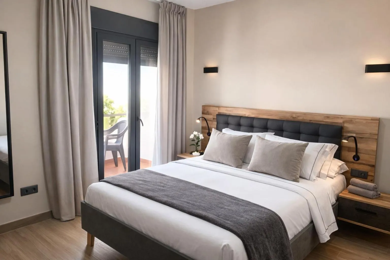 Bed in NerjaRooms