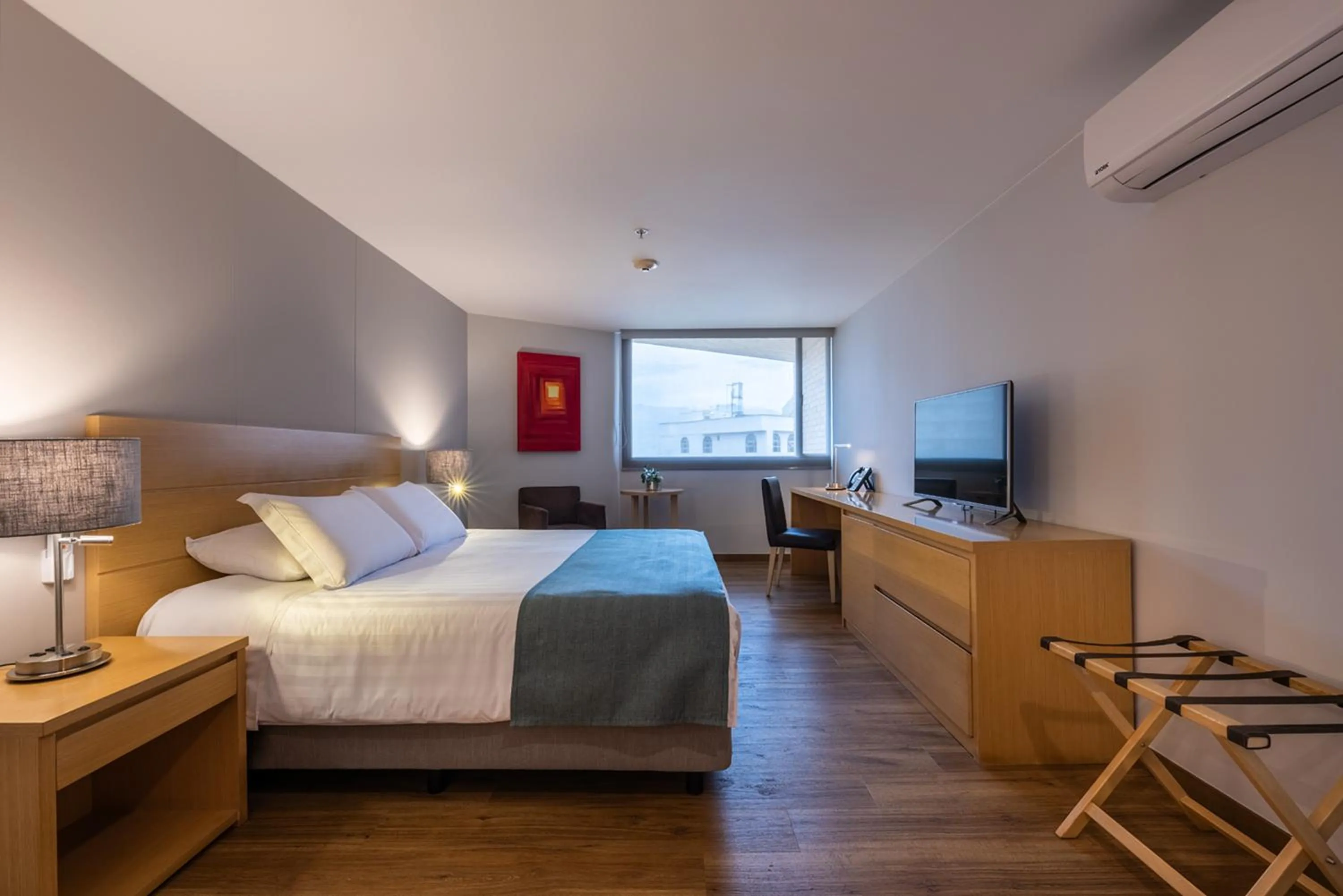 Bed in Hotel Estelar Blue