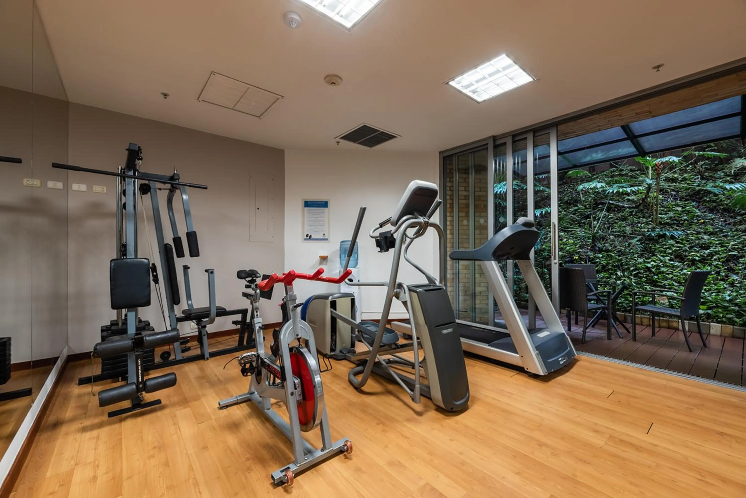 Fitness centre/facilities in Hotel Estelar Blue