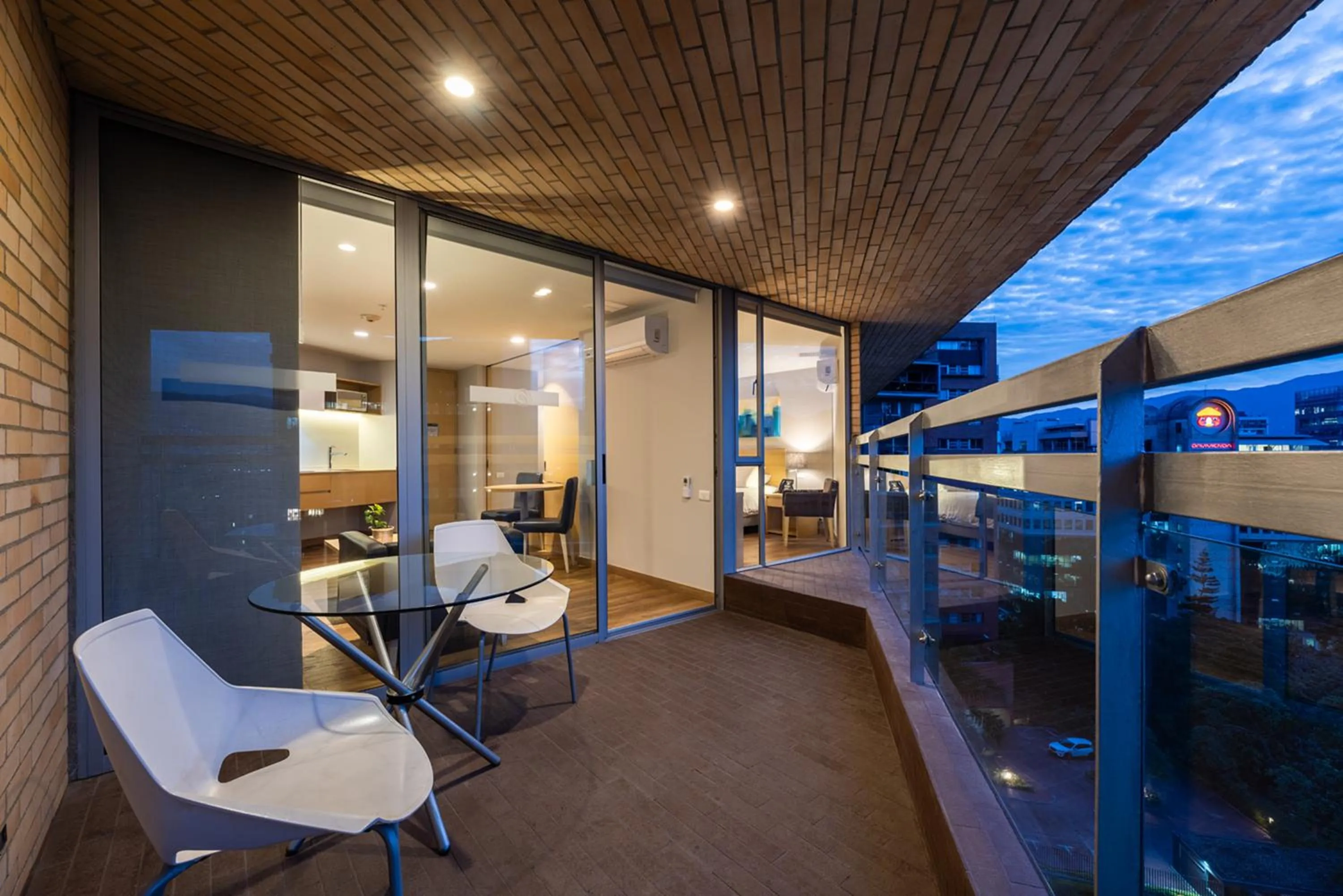 Balcony/Terrace in Hotel Estelar Blue