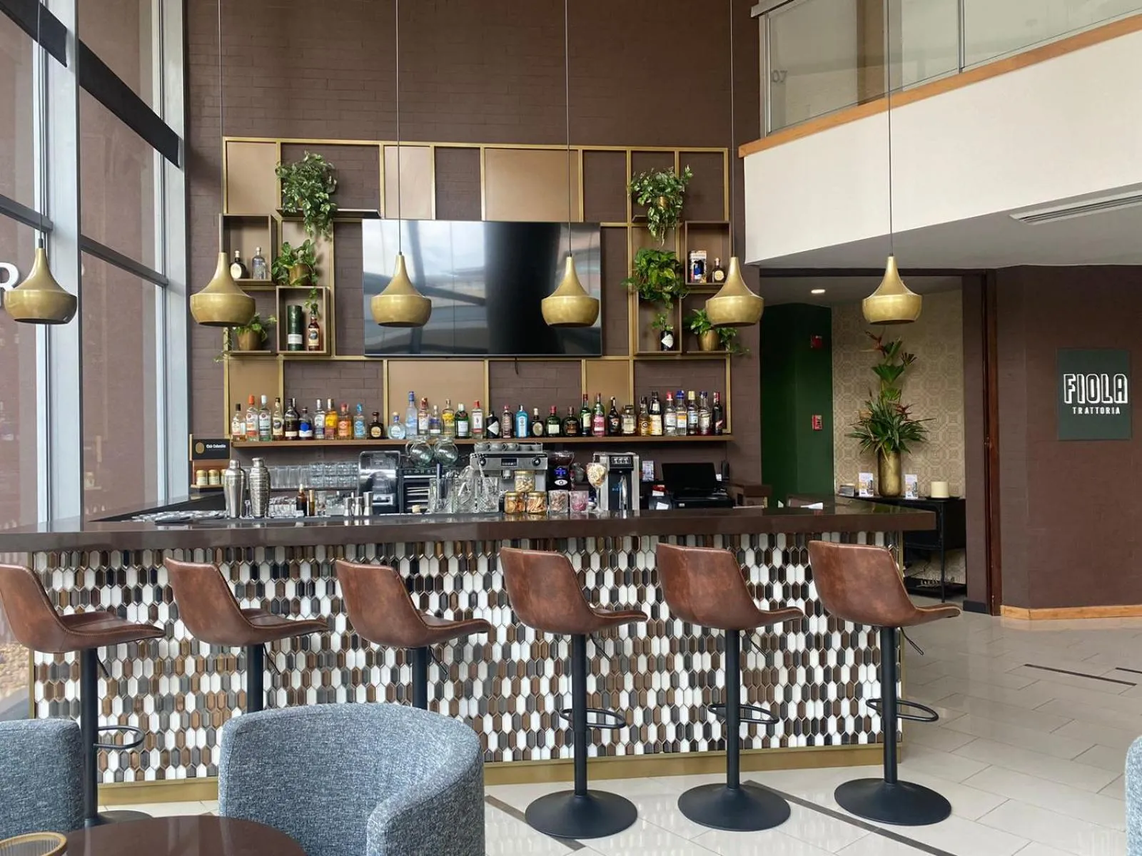 Lounge or bar in Hotel Estelar Blue