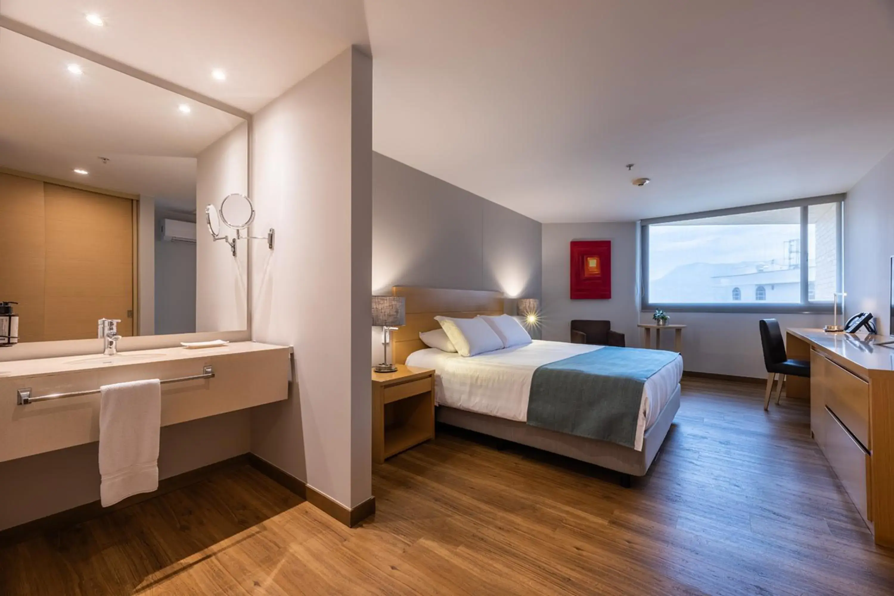 Bed in Hotel Estelar Blue Bed in Hotel Estelar Blue