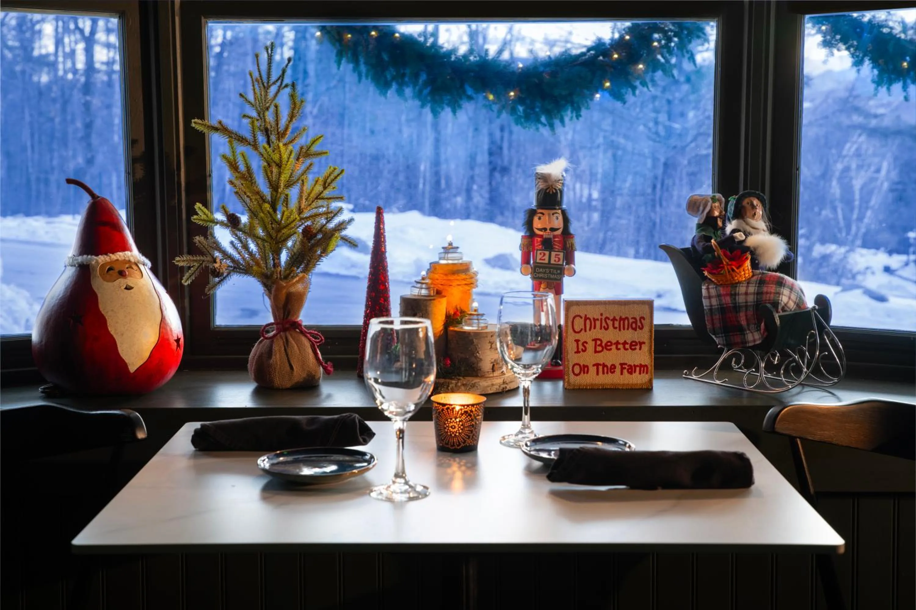 Lounge or bar in Christmas Farm Inn and Spa
