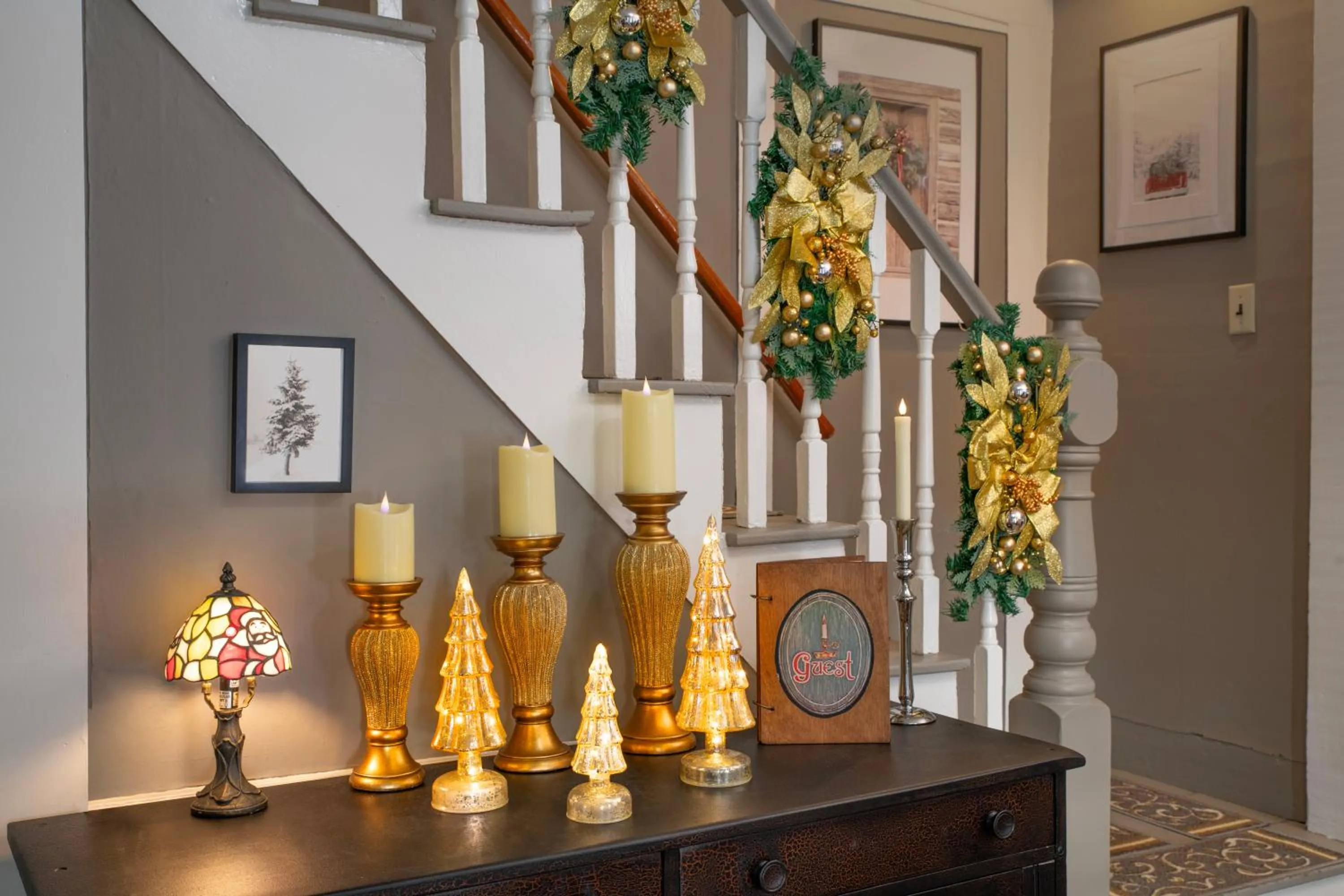 Decorative detail in Christmas Farm Inn and Spa