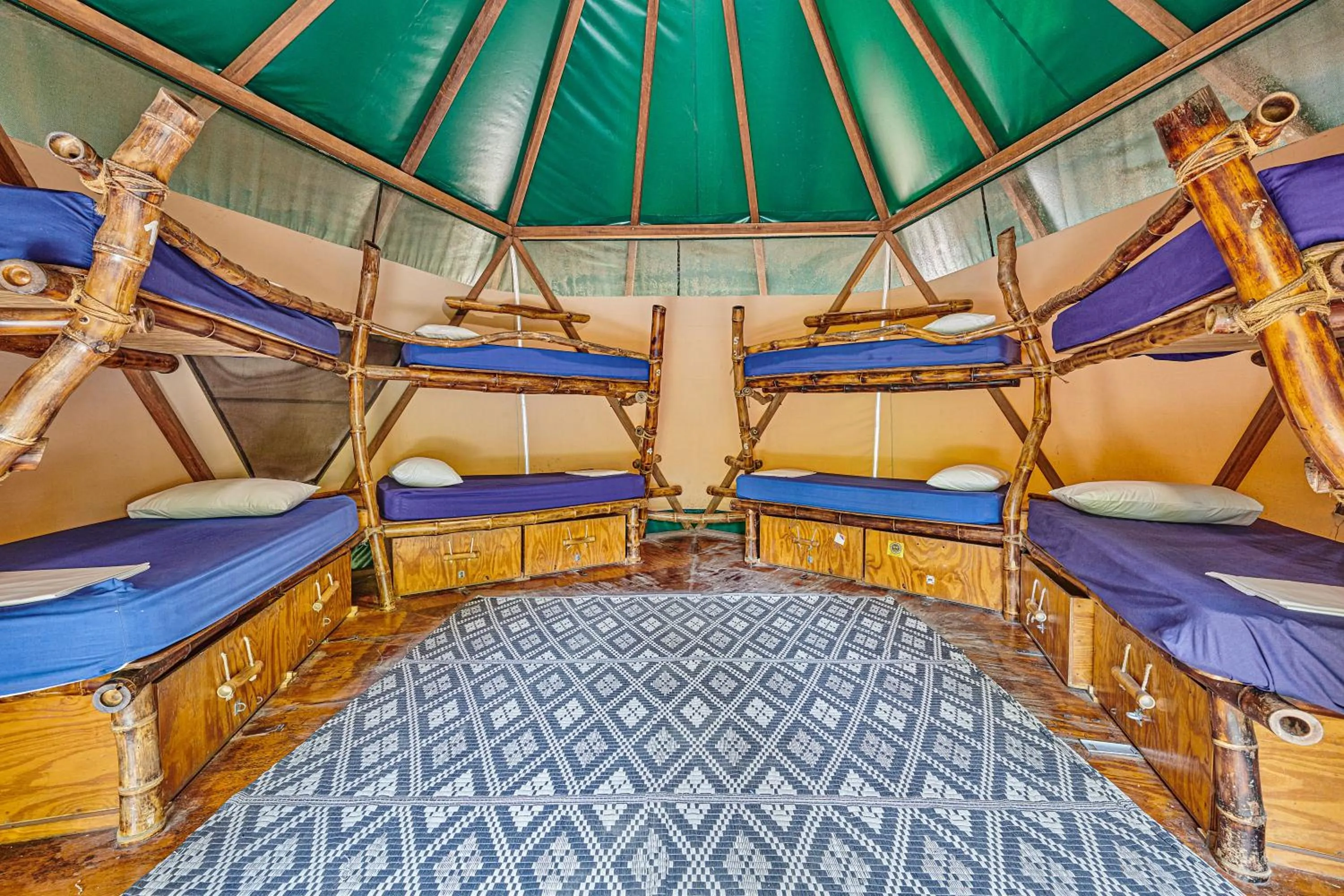 Bed in Arts Factory by Nomads