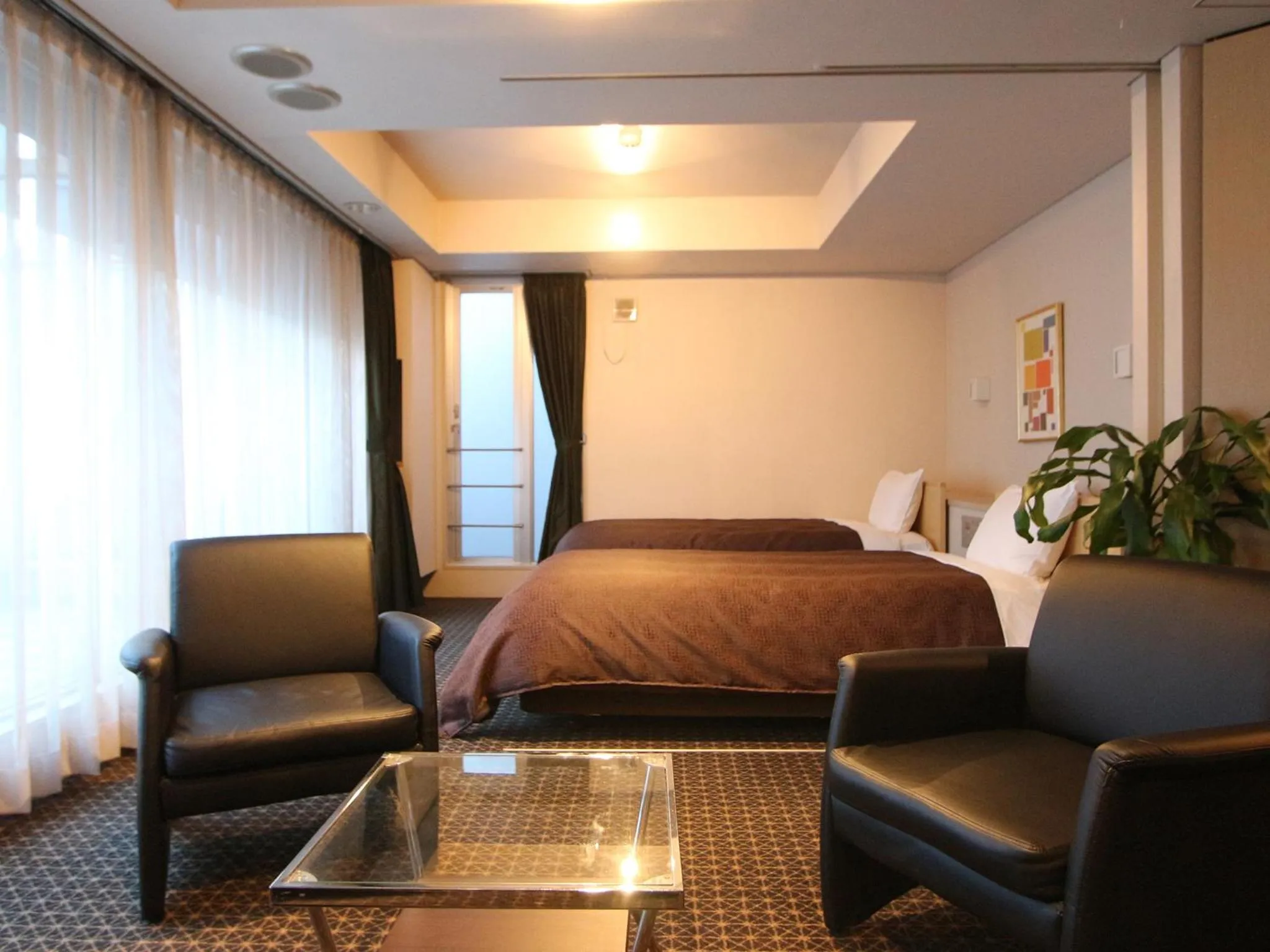 Decorative detail, Bed in HOTEL LiVEMAX BUDGET Korakuen