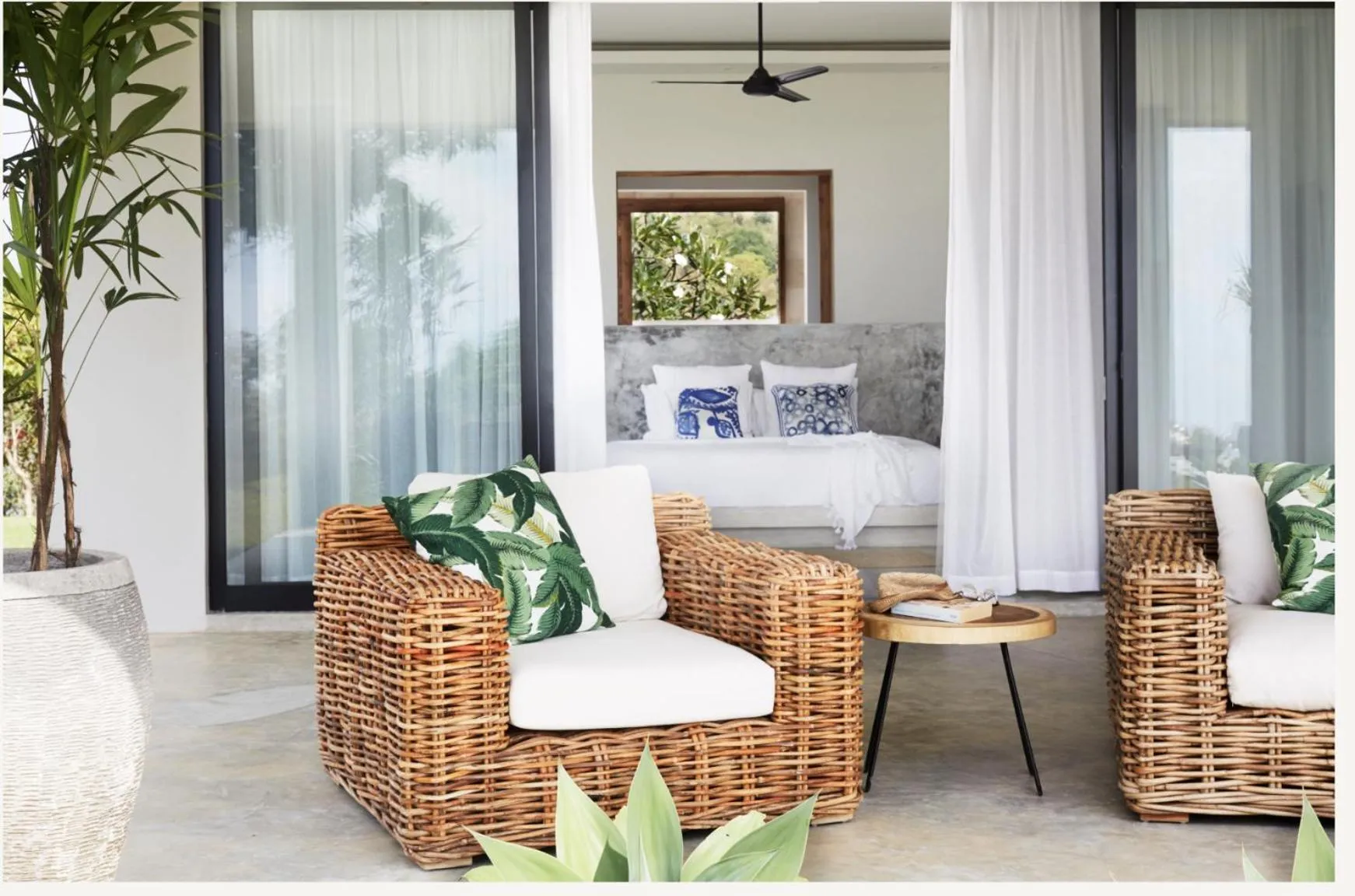 Balcony/Terrace in Villa Selalu Gili Gede