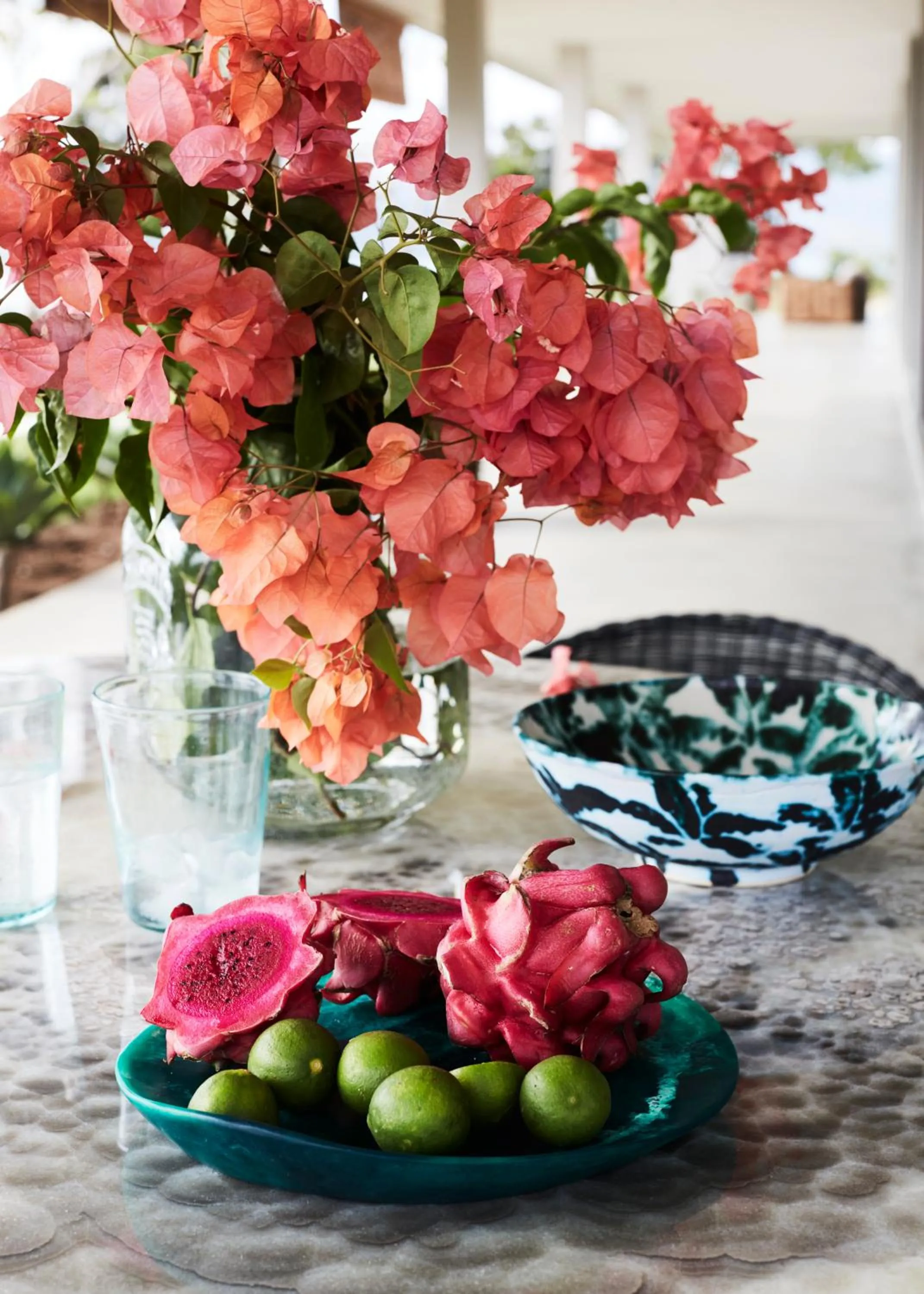Decorative detail in Villa Selalu Gili Gede