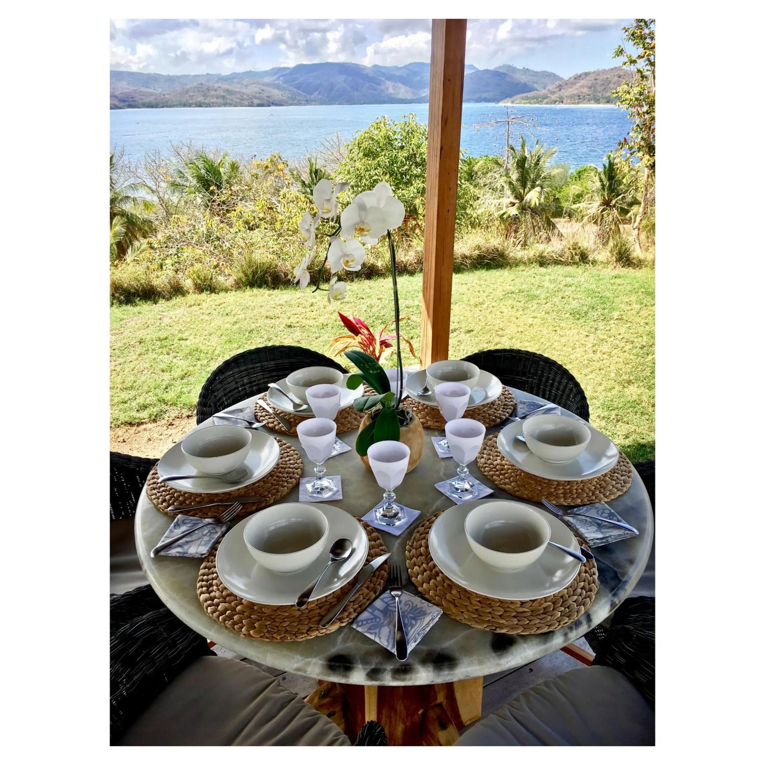 Patio in Villa Selalu Gili Gede