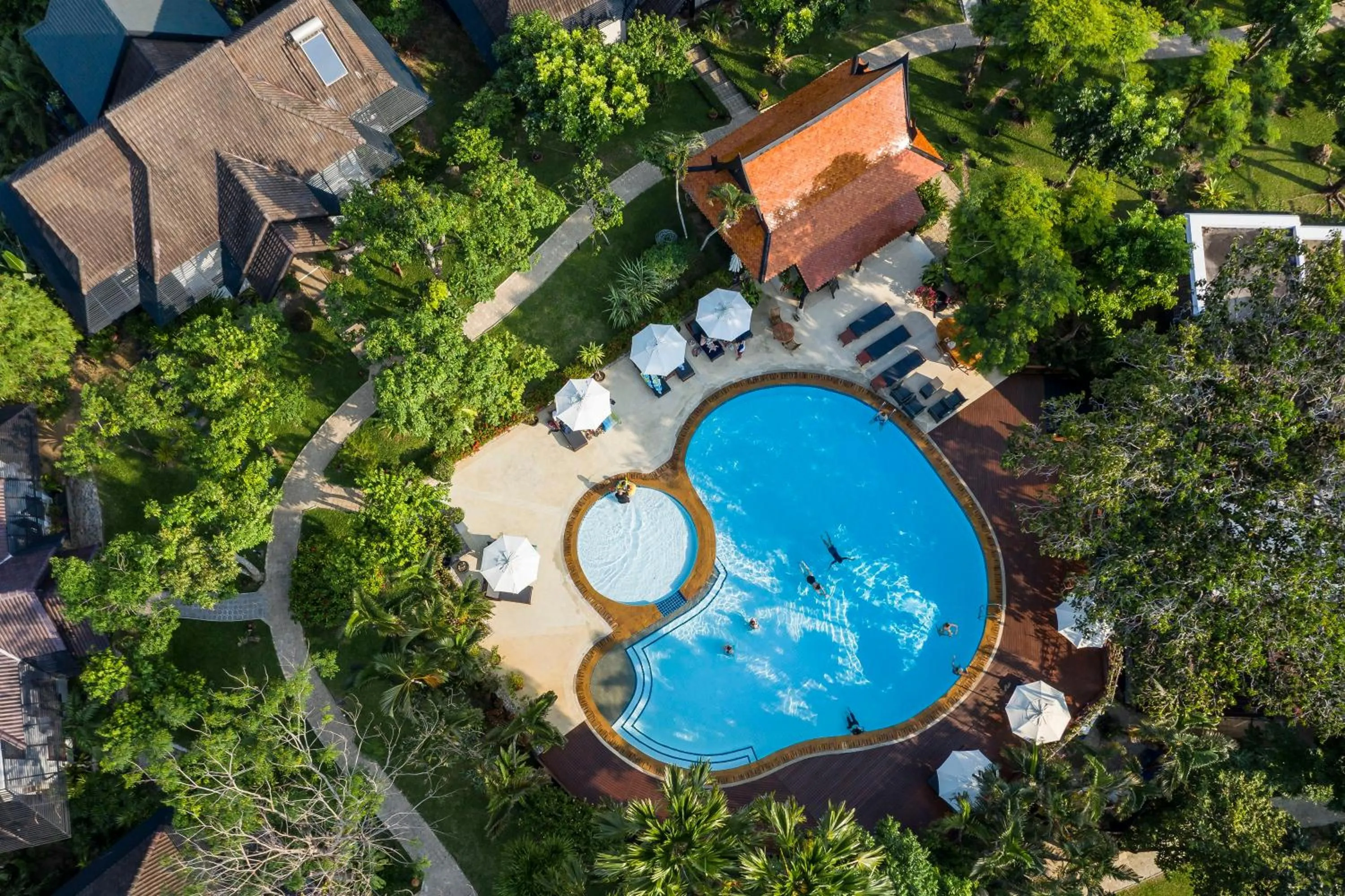 Bird's eye view in Kamala Beach Estate Resort - SHA Extra Plus
