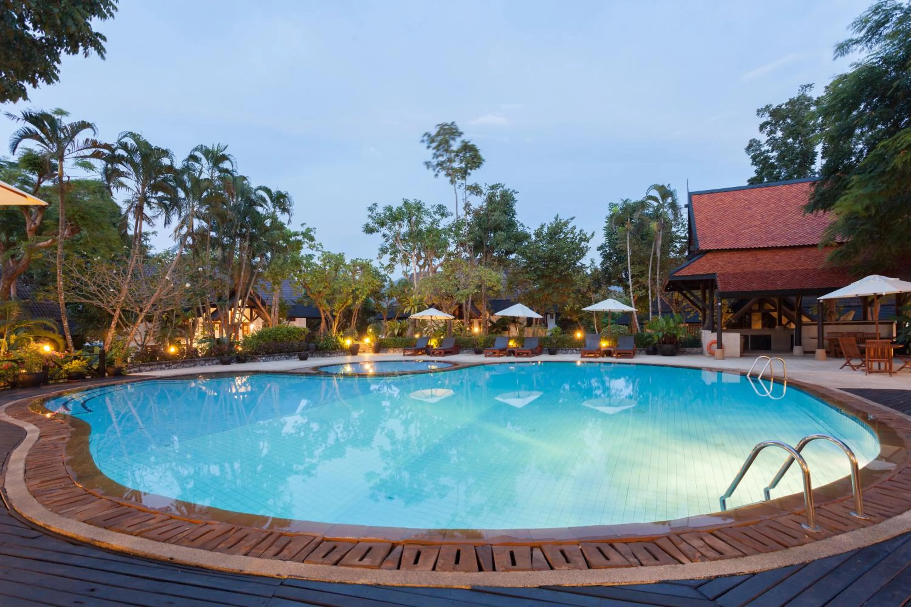 Swimming pool in Kamala Beach Estate Resort - SHA Extra Plus