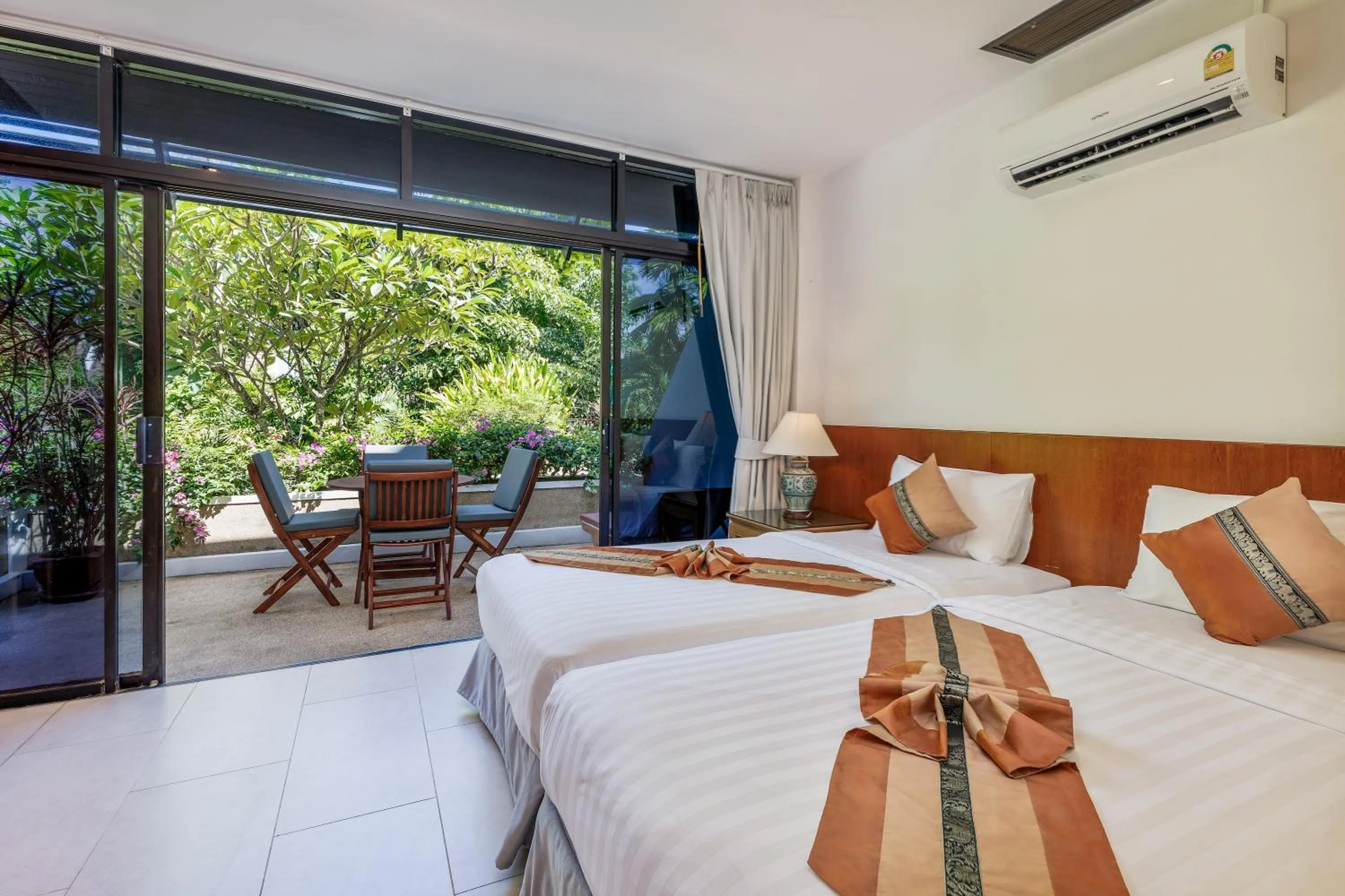 View (from property/room), Bed in Kamala Beach Estate Resort - SHA Extra Plus