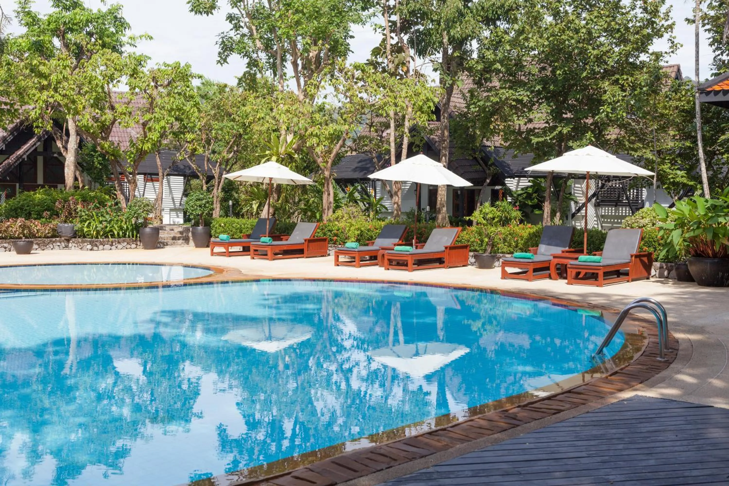 Swimming pool in Kamala Beach Estate Resort - SHA Extra Plus