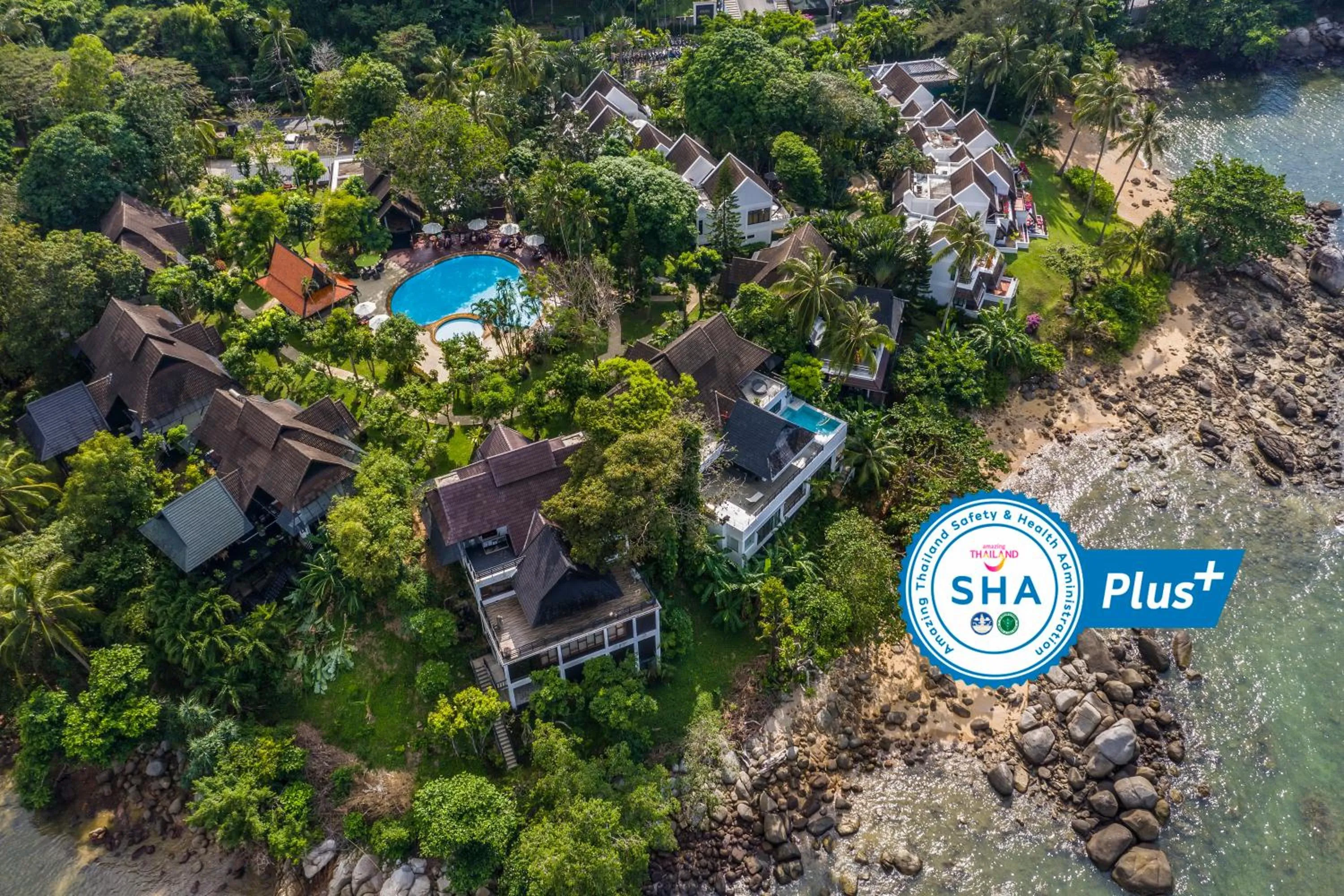 Bird's eye view in Kamala Beach Estate Resort - SHA Extra Plus
