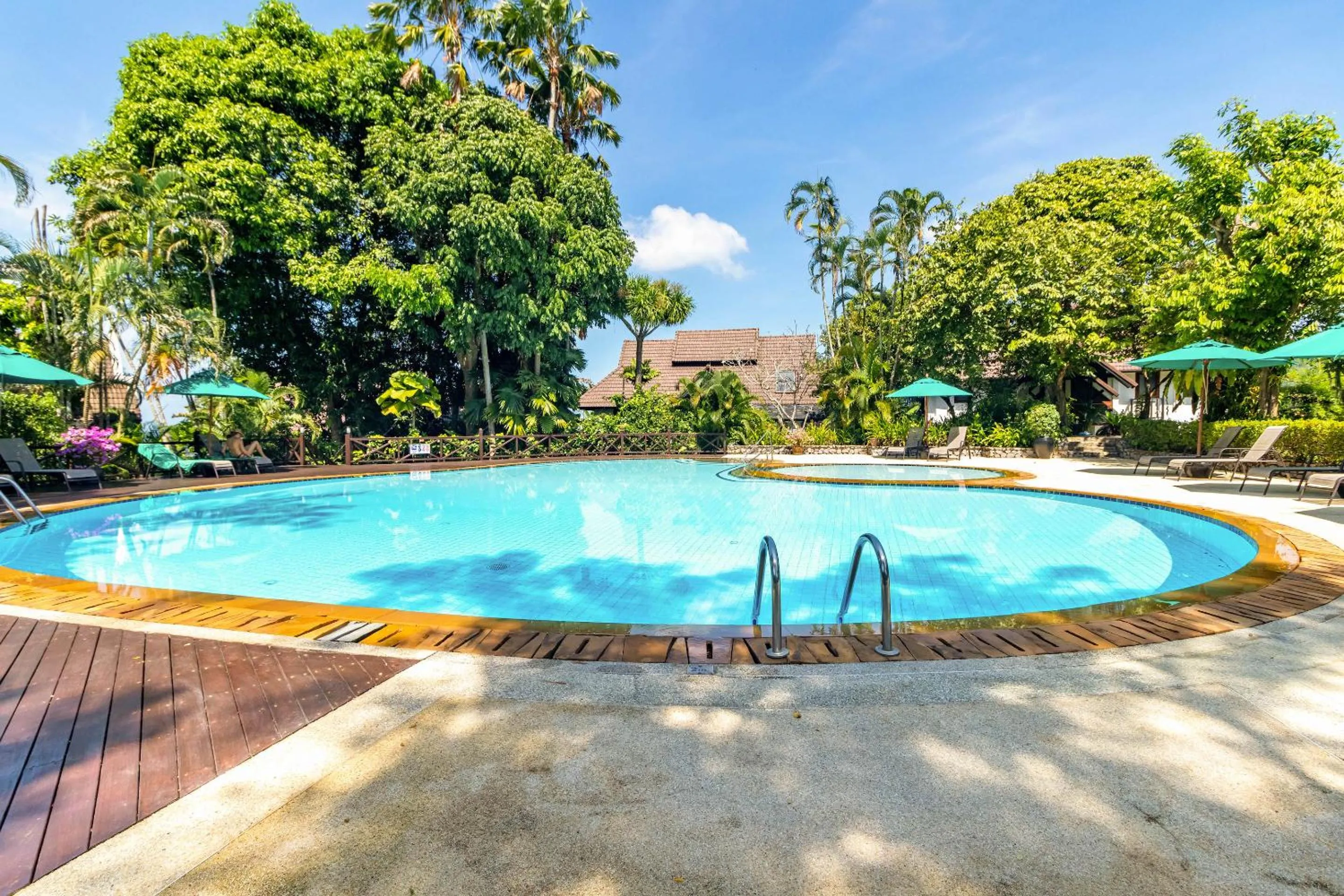 Pool view in Kamala Beach Estate Resort - SHA Extra Plus